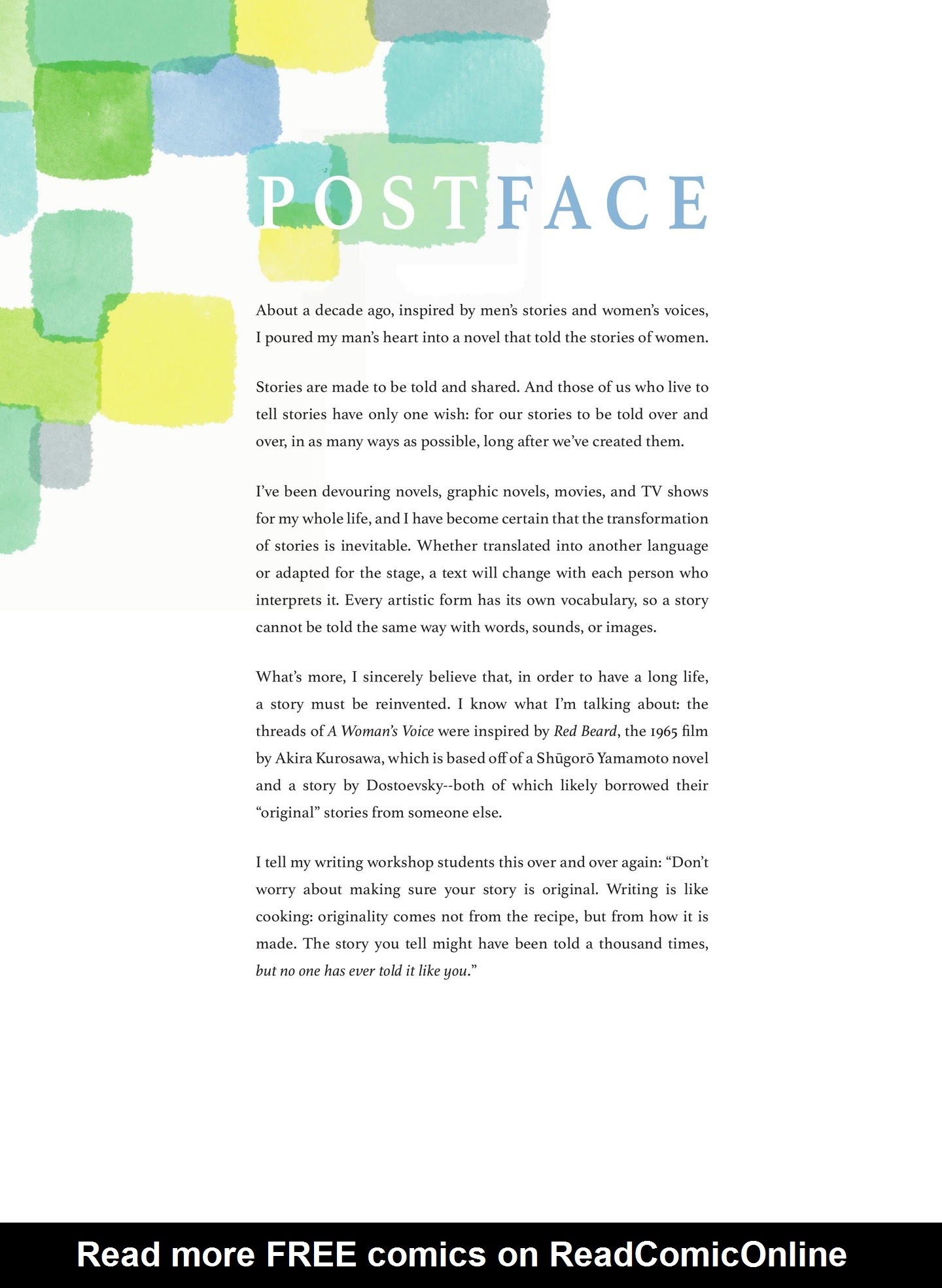 Read online A Woman's Voice comic -  Issue # TPB (Part 3) - 35