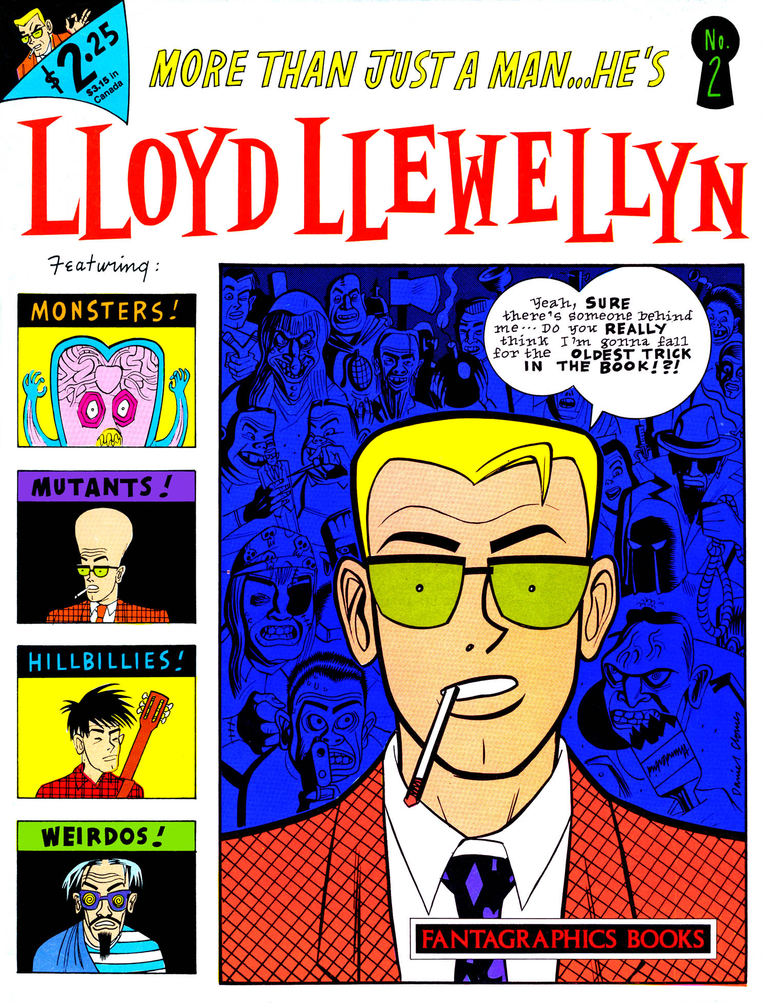 Read online Lloyd Llewellyn comic -  Issue #2 - 1