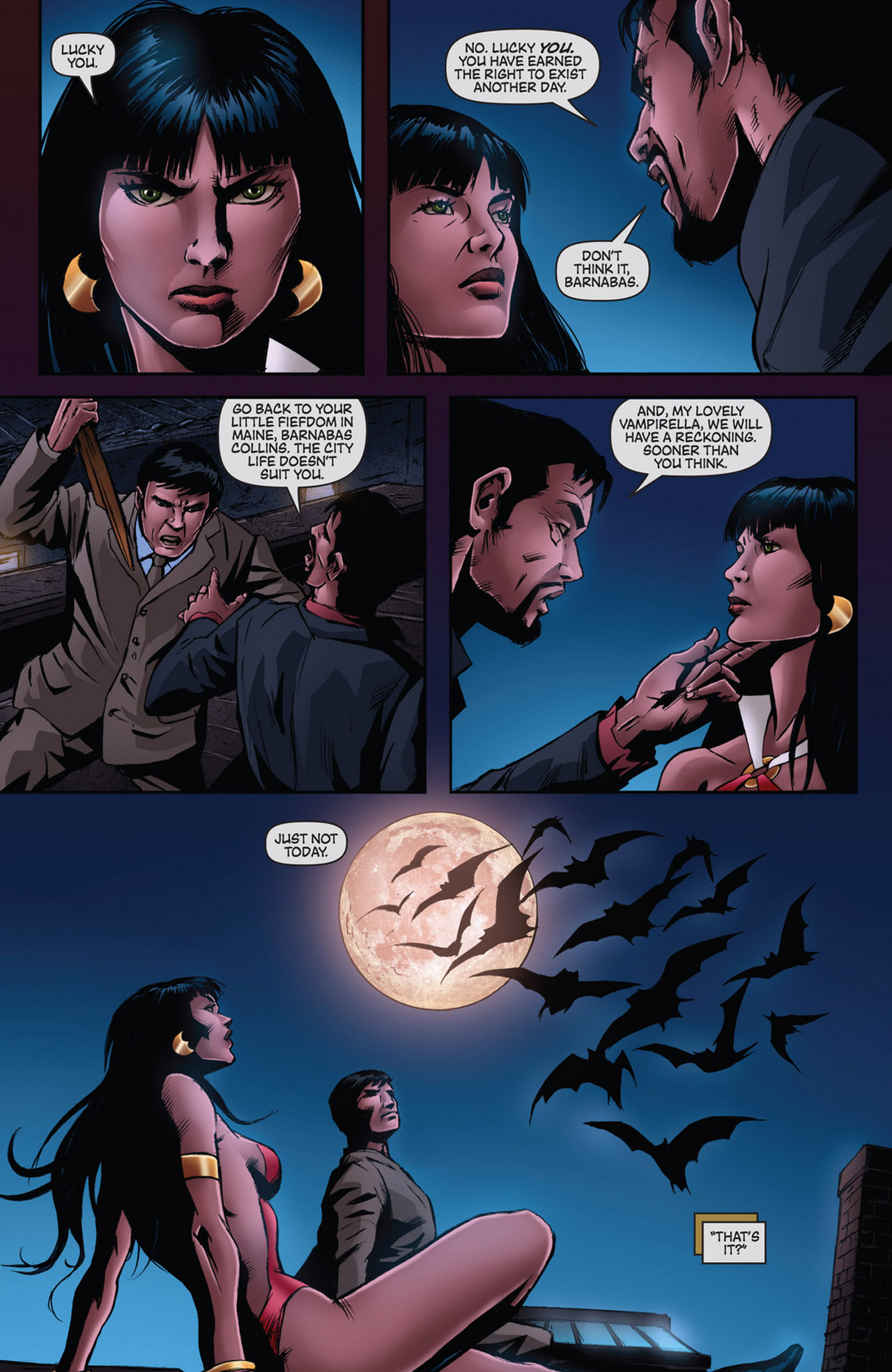 Read online Dark Shadows/Vampirella comic -  Issue #5 - 20