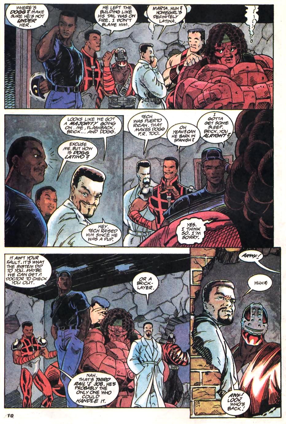 Read online Blood Syndicate comic -  Issue #7 - 9