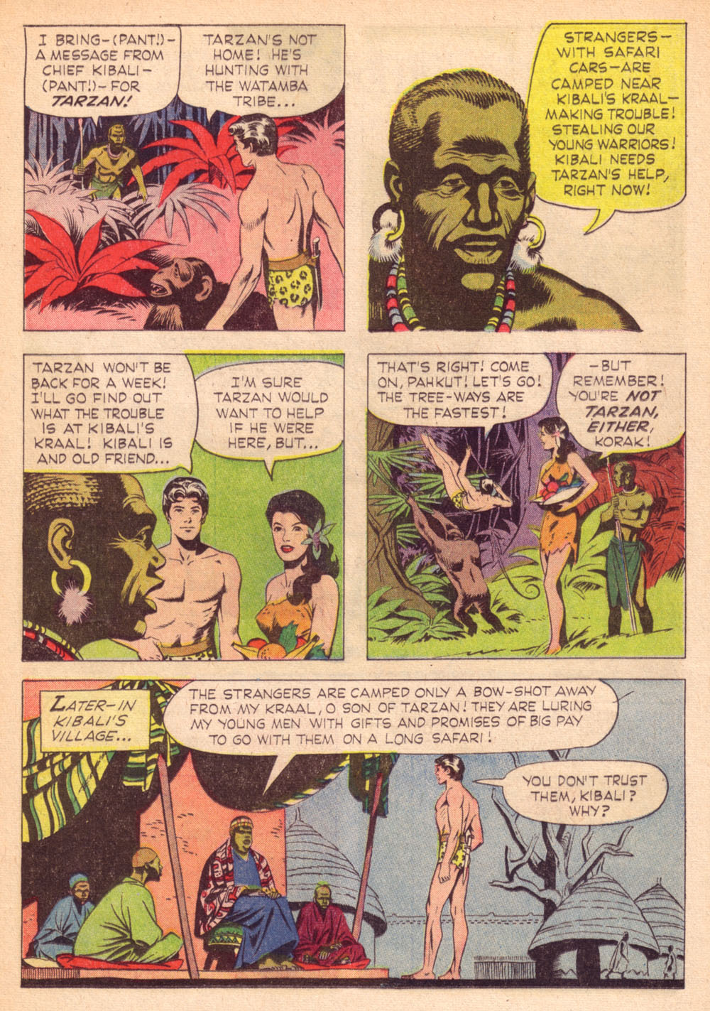 Read online Korak, Son of Tarzan (1964) comic -  Issue #1 - 13