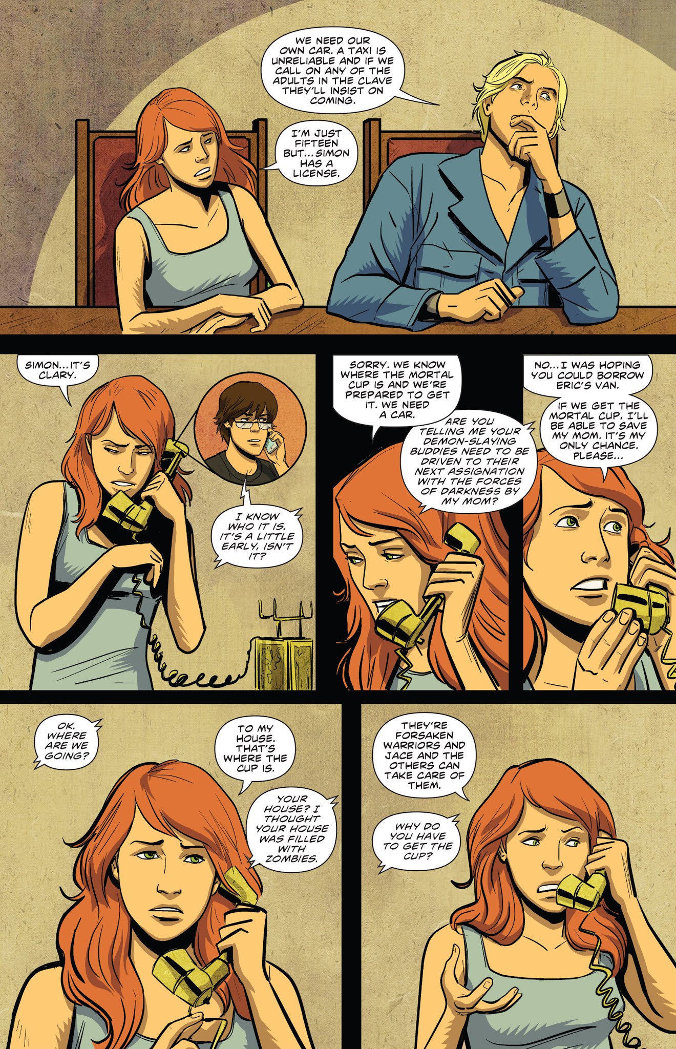 Read online The Mortal Instruments: City of Bones comic -  Issue #7 - 22