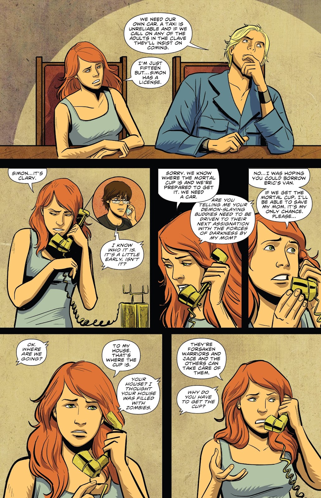 The Mortal Instruments: City of Bones issue 7 - Page 22