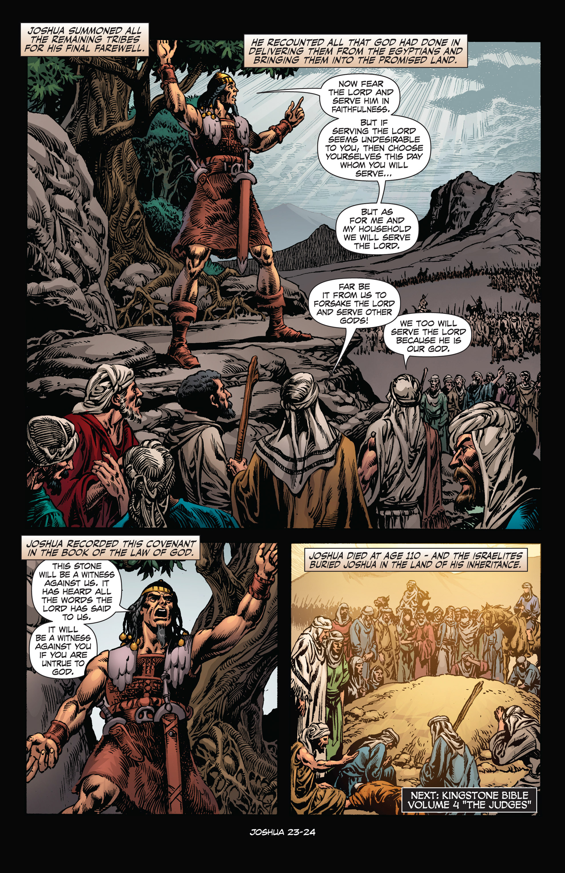 Read online The Kingstone Bible comic -  Issue #3 - 108