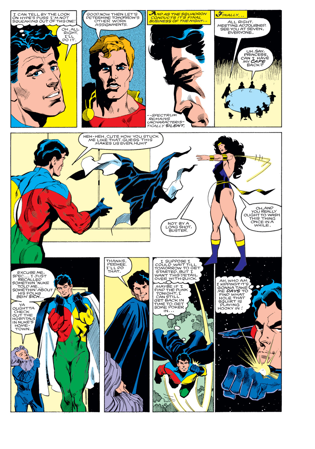 Read online Squadron Supreme (1985) comic -  Issue #3 - 9