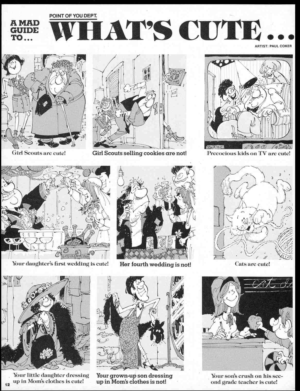 Read online MAD comic -  Issue #249 - 14