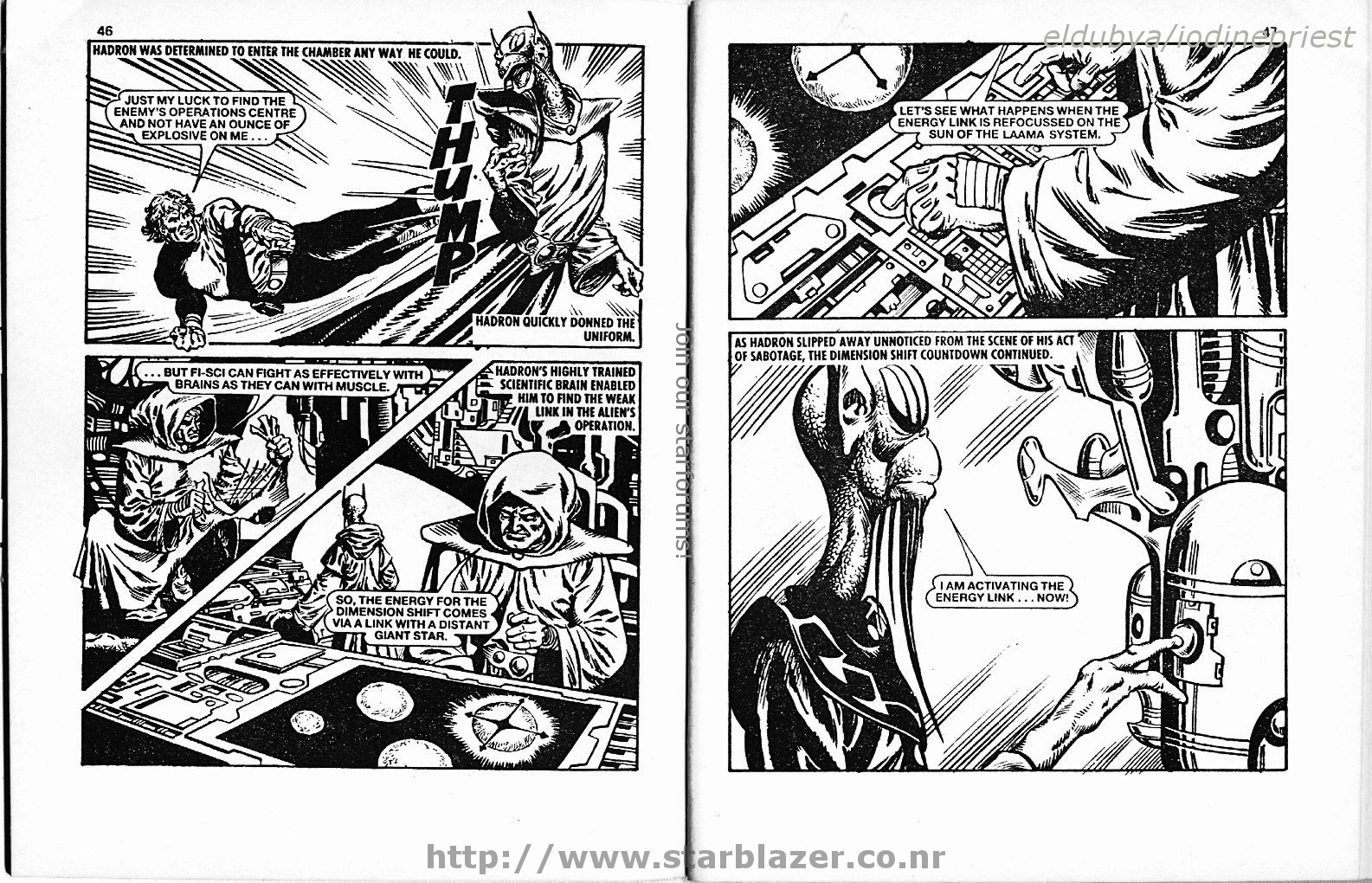 Read online Starblazer comic -  Issue #185 - 25
