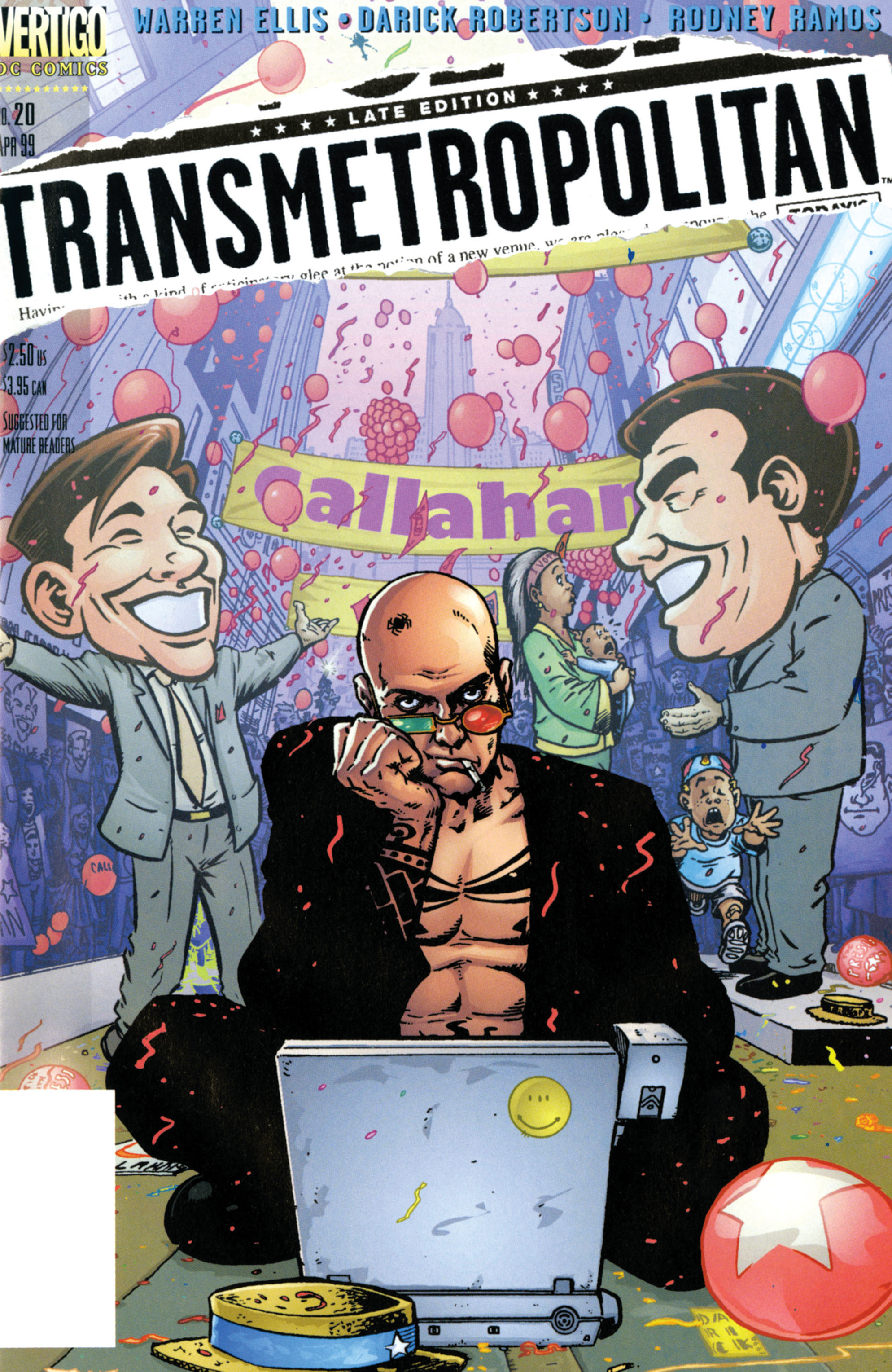 Read online Transmetropolitan comic -  Issue #20 - 1