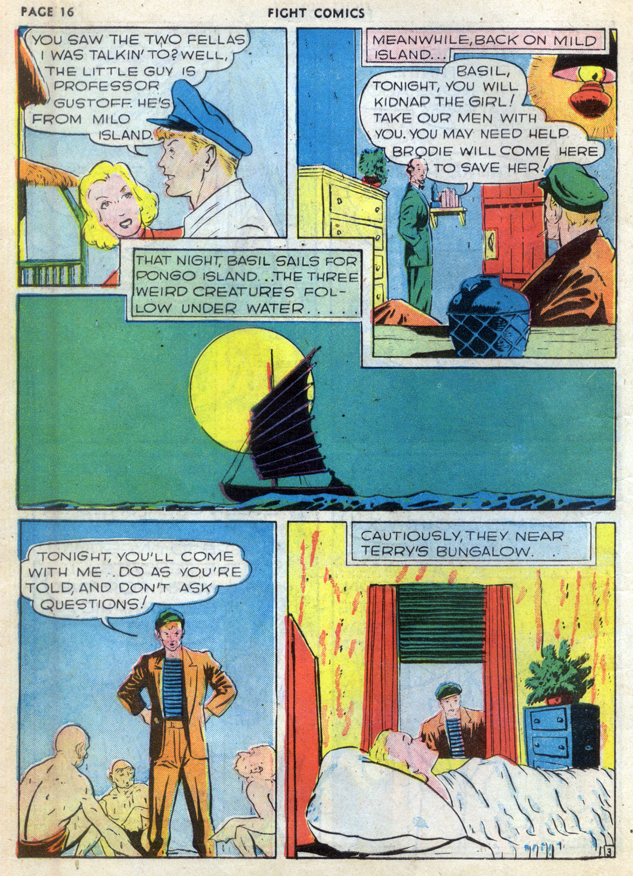 Read online Fight Comics comic -  Issue #9 - 18