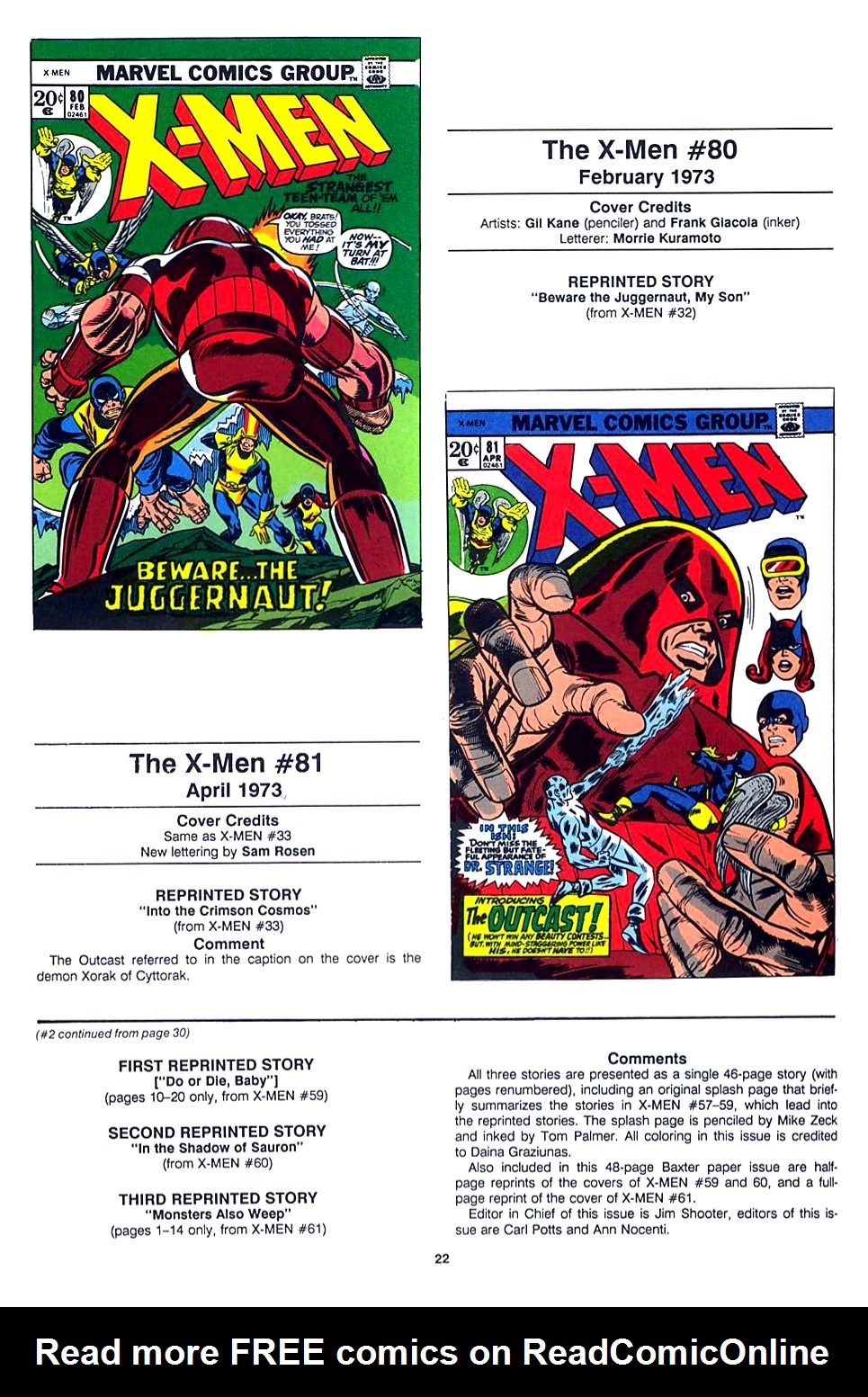 Read online The Official Marvel Index To The X-Men comic -  Issue #4 - 24