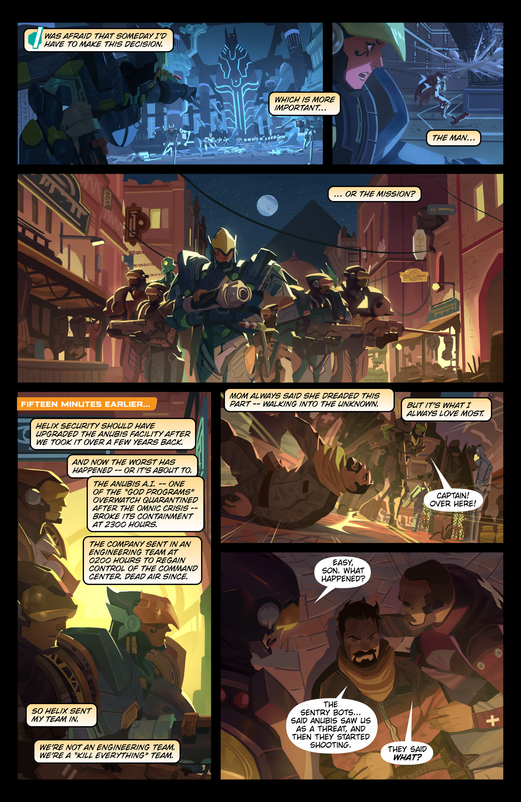 Read online Overwatch comic -  Issue #5 - 3