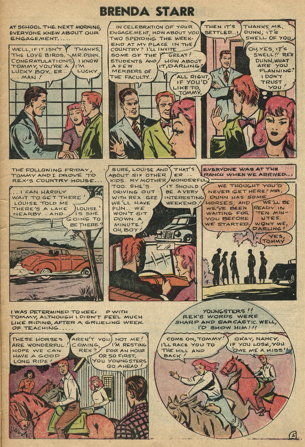 Read online Brenda Starr (1948) comic -  Issue #14 - 31