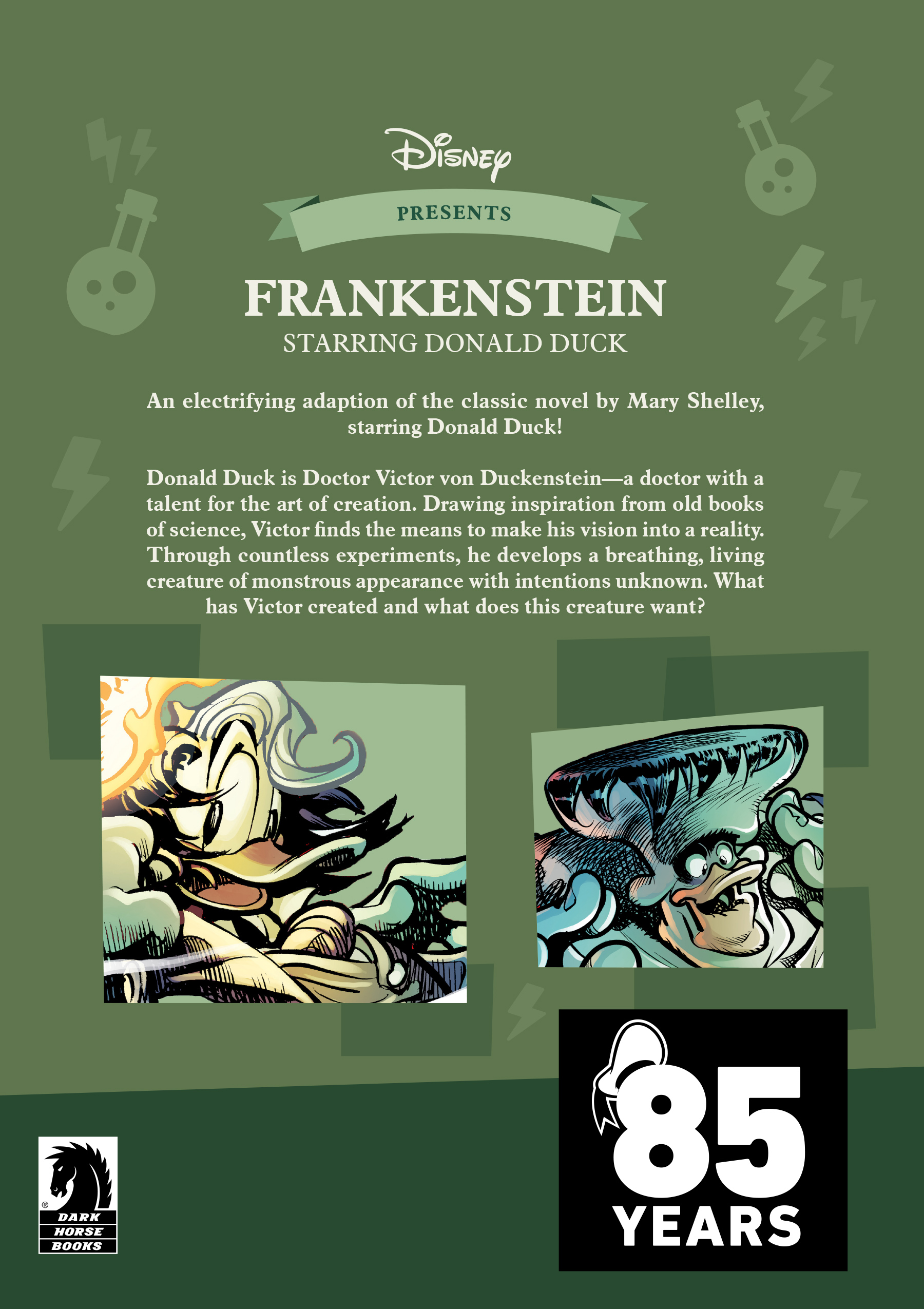 Read online Disney Frankenstein, Starring Donald Duck comic -  Issue # TPB - 80