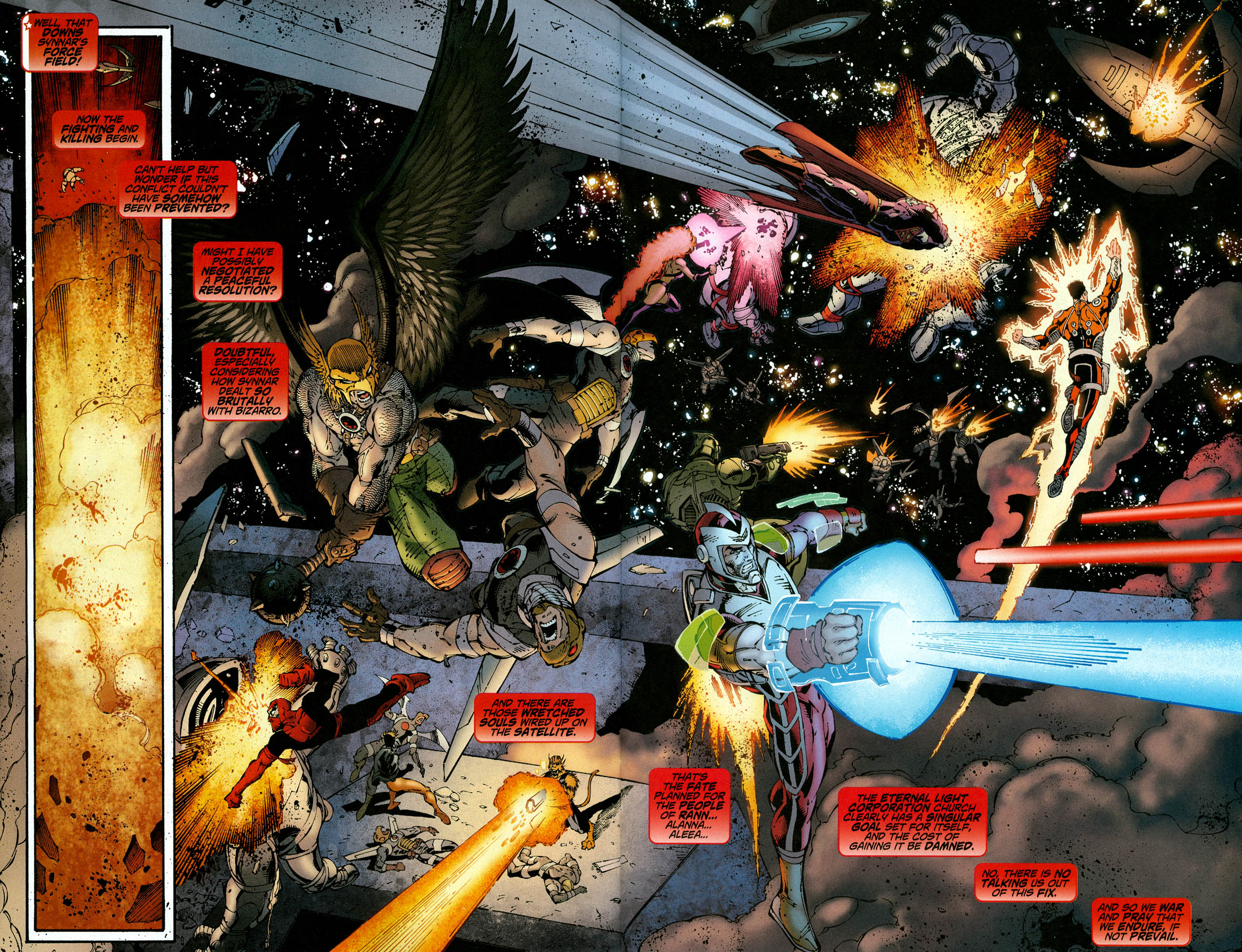 Read online Rann/Thanagar Holy War comic -  Issue #7 - 33