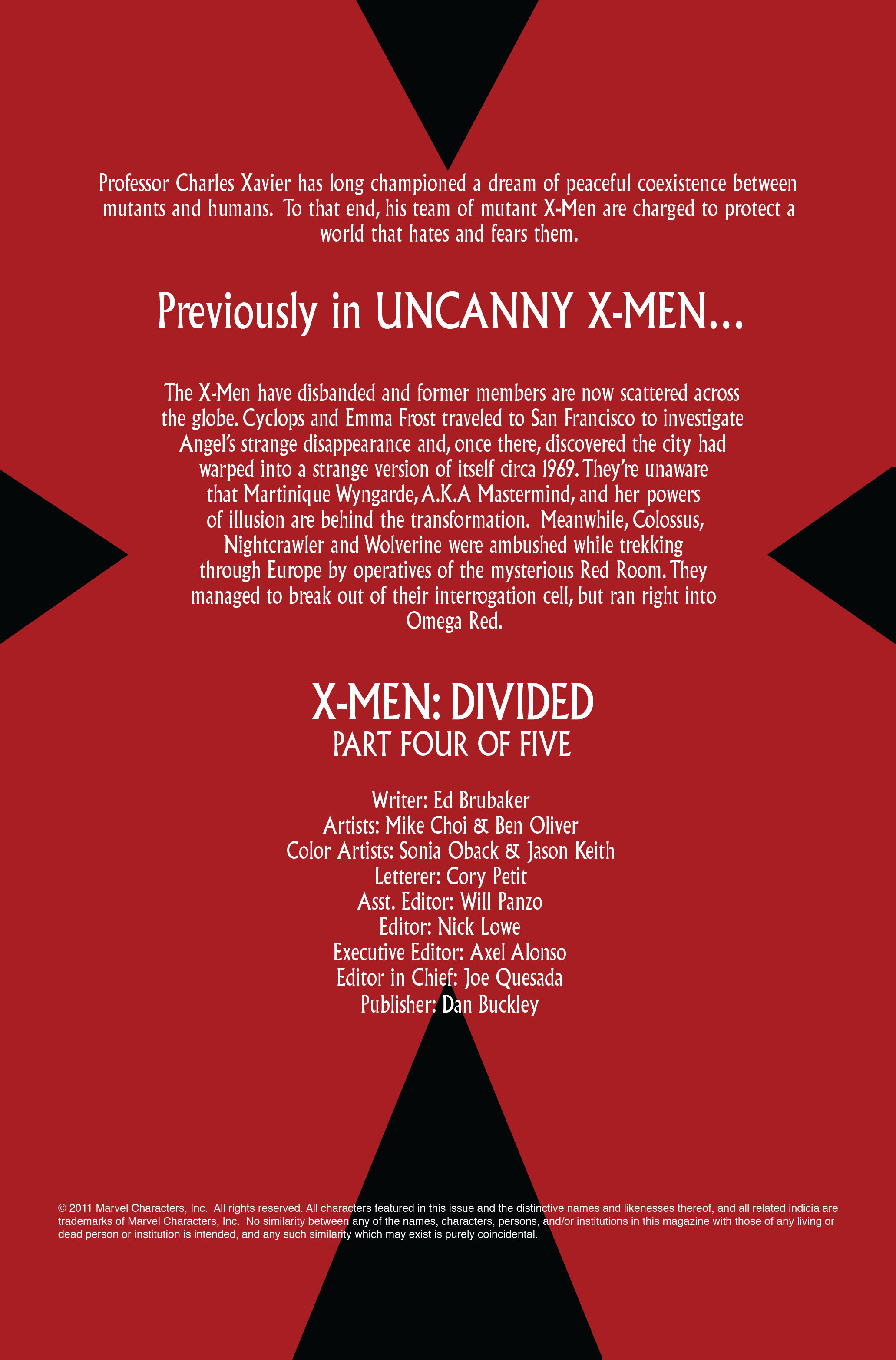 Read online Uncanny X-Men (1963) comic -  Issue #499 - 2