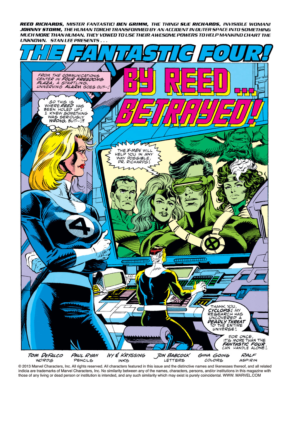 Read online Fantastic Four (1961) comic -  Issue #367 - 2