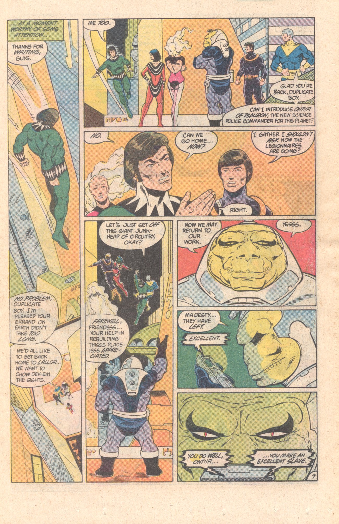 Read online Legion of Super-Heroes (1980) comic -  Issue #299 - 8