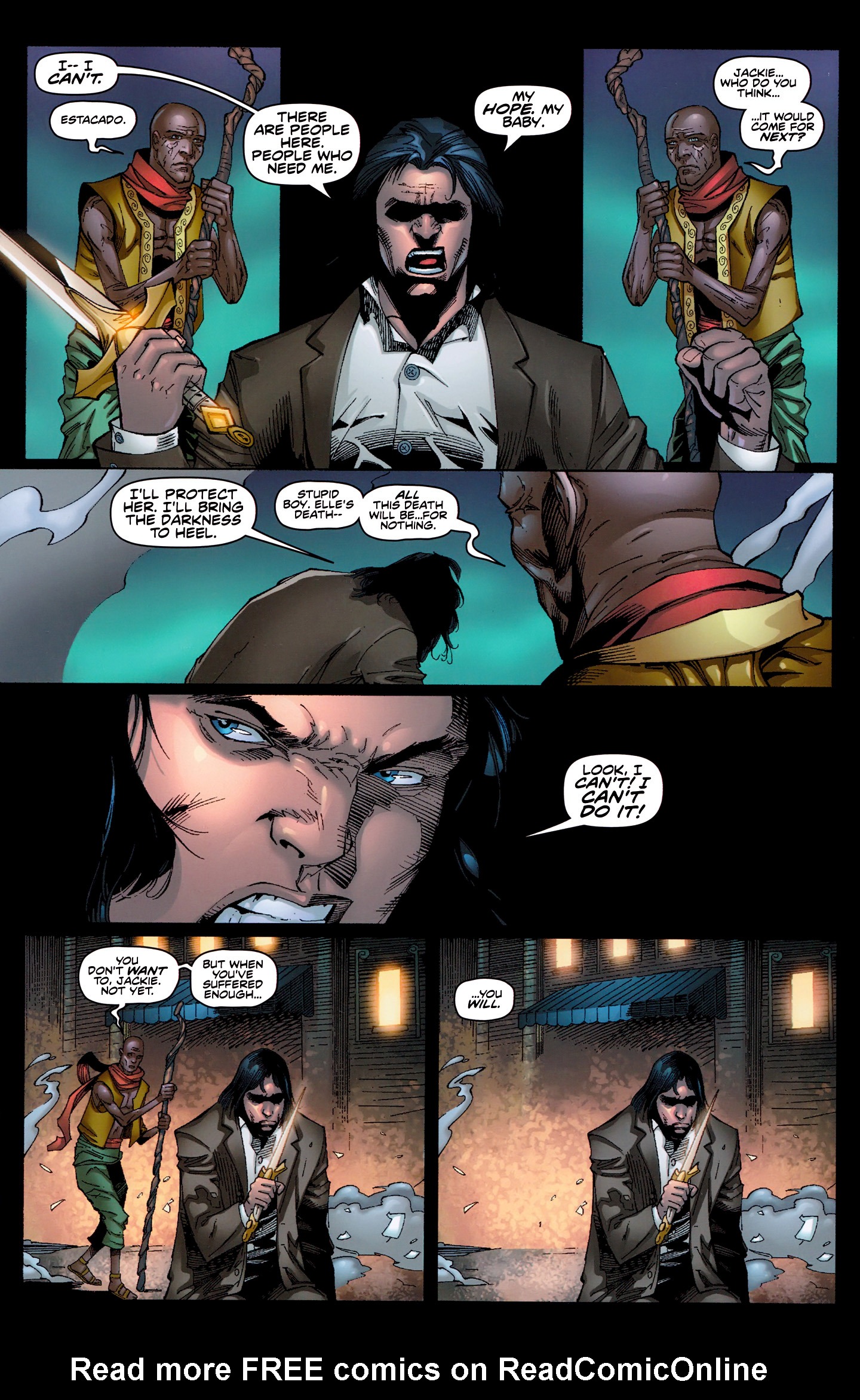 Read online The Darkness (2007) comic -  Issue #95 - 17