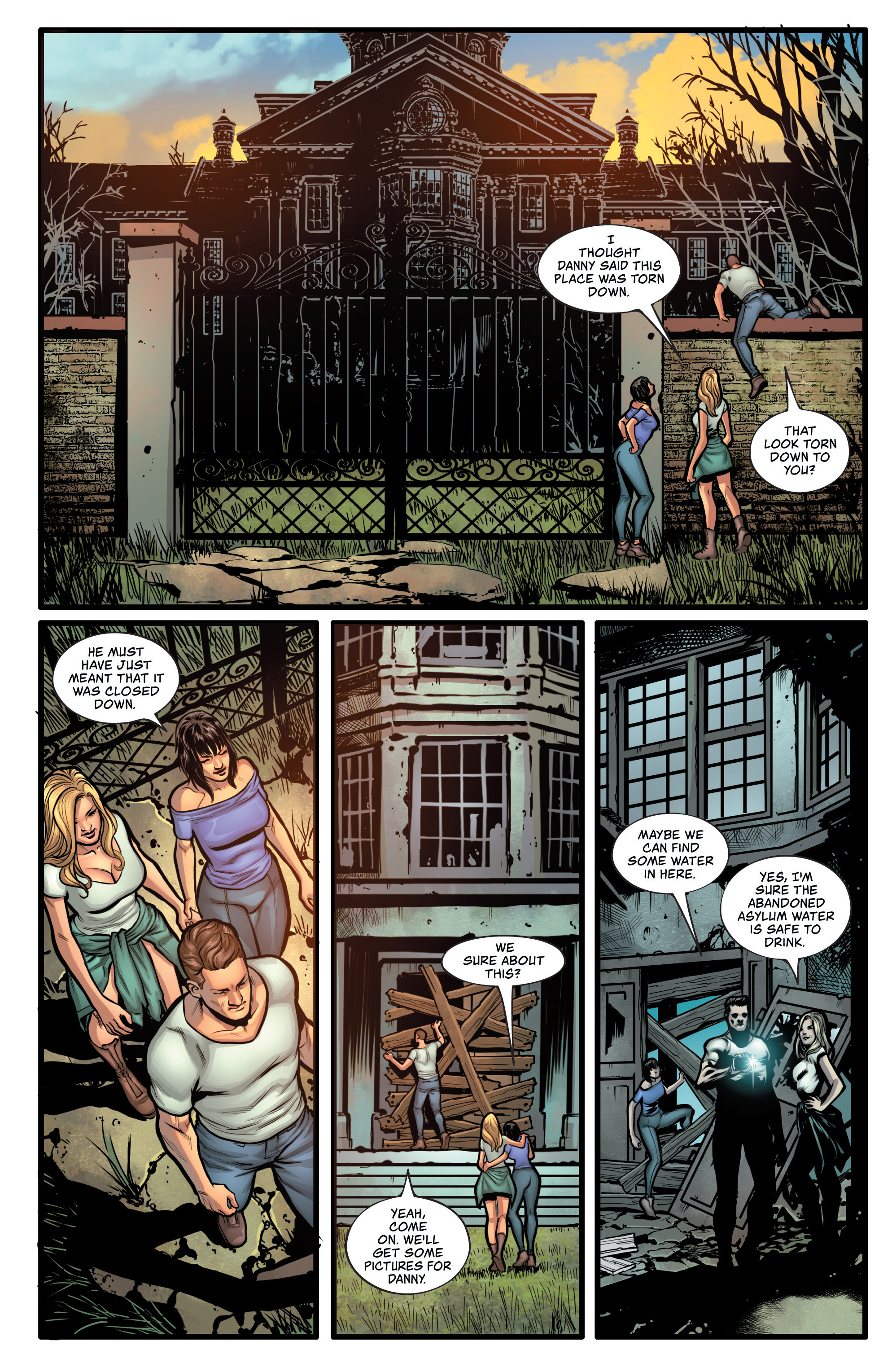 Read online Grimm Tales Of Terror: The Bridgewater Triangle comic -  Issue #2 - 13