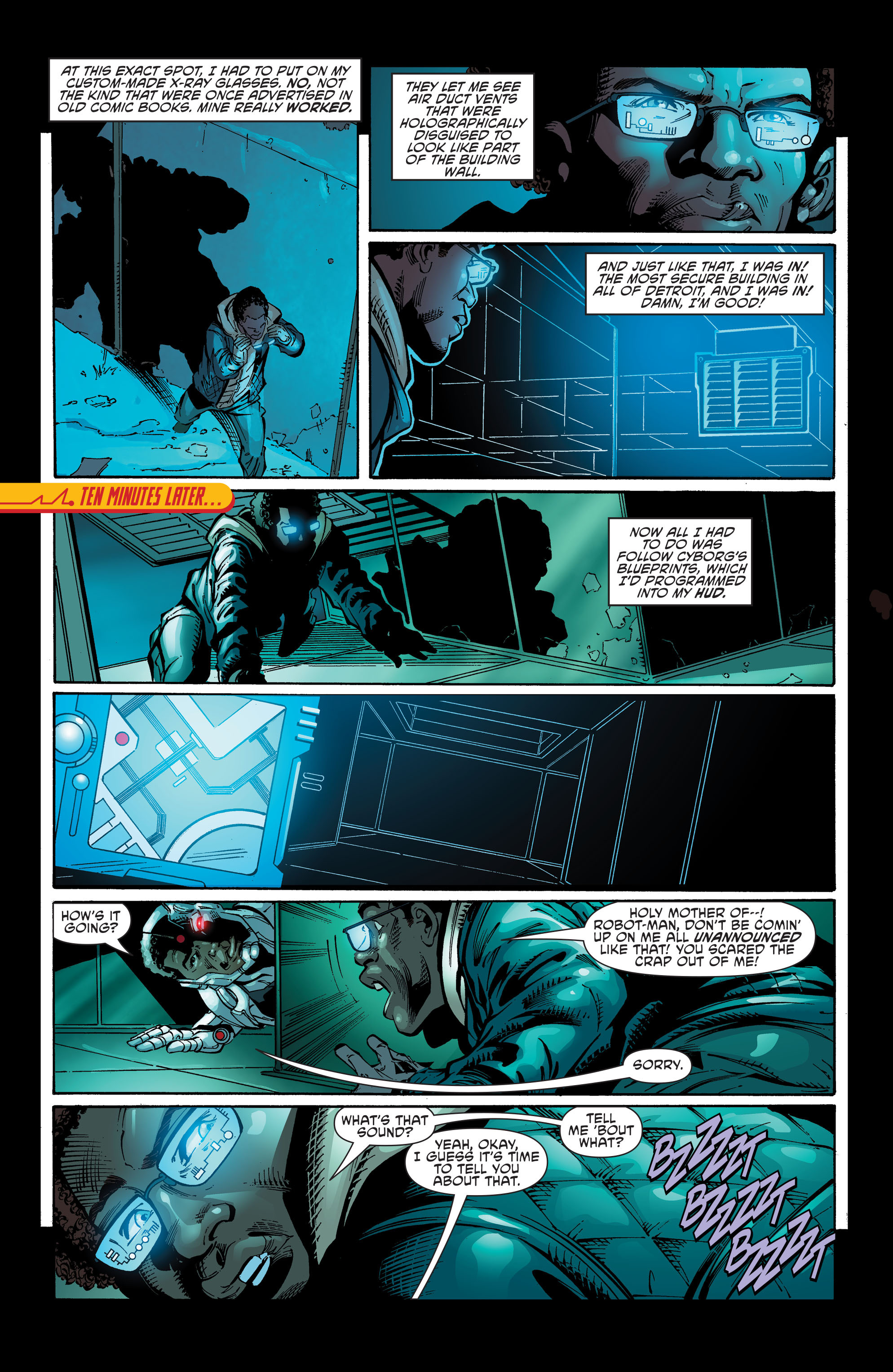 Read online Cyborg (2016) comic -  Issue #8 - 11