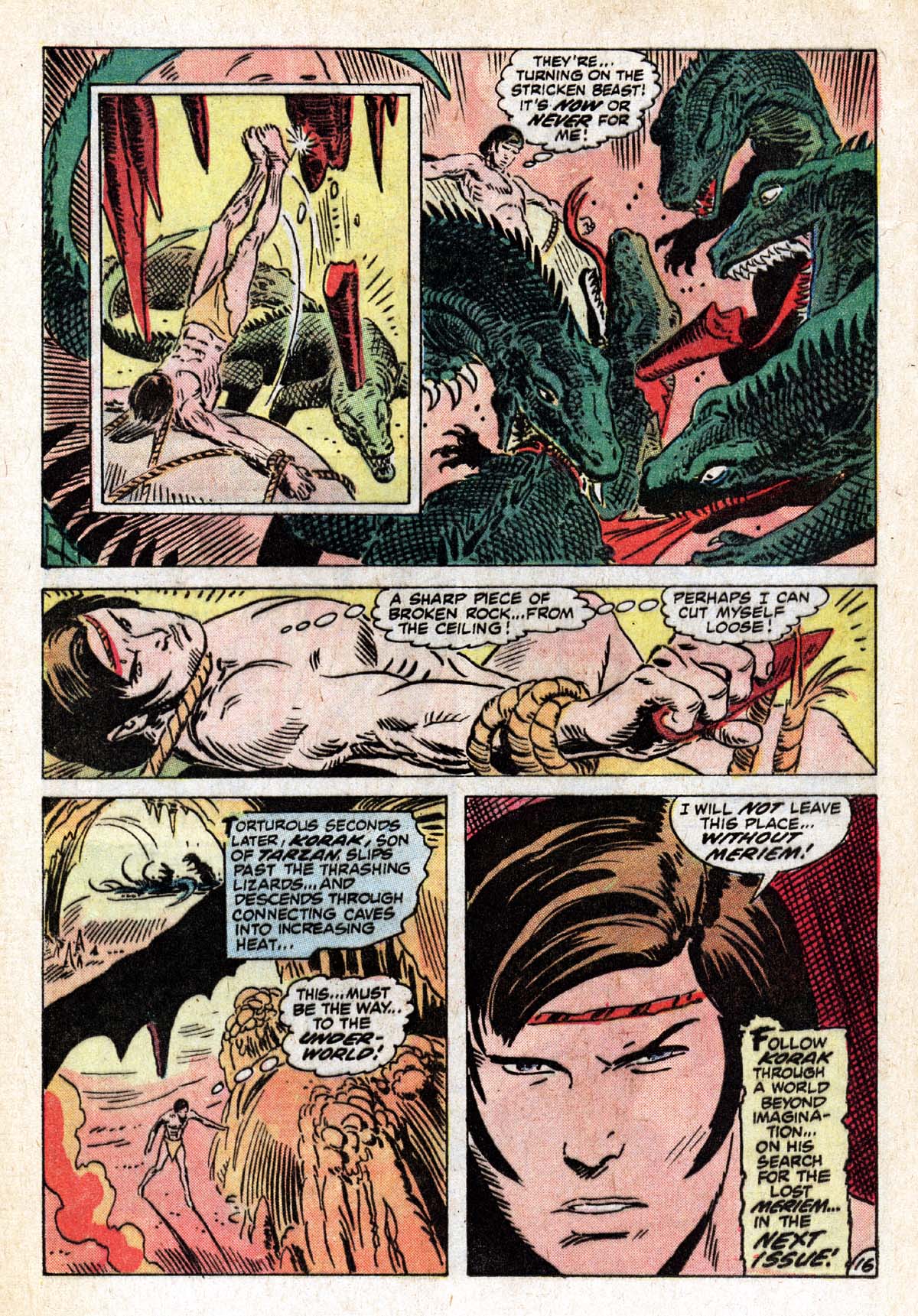 Read online Korak, Son of Tarzan (1972) comic -  Issue #49 - 22