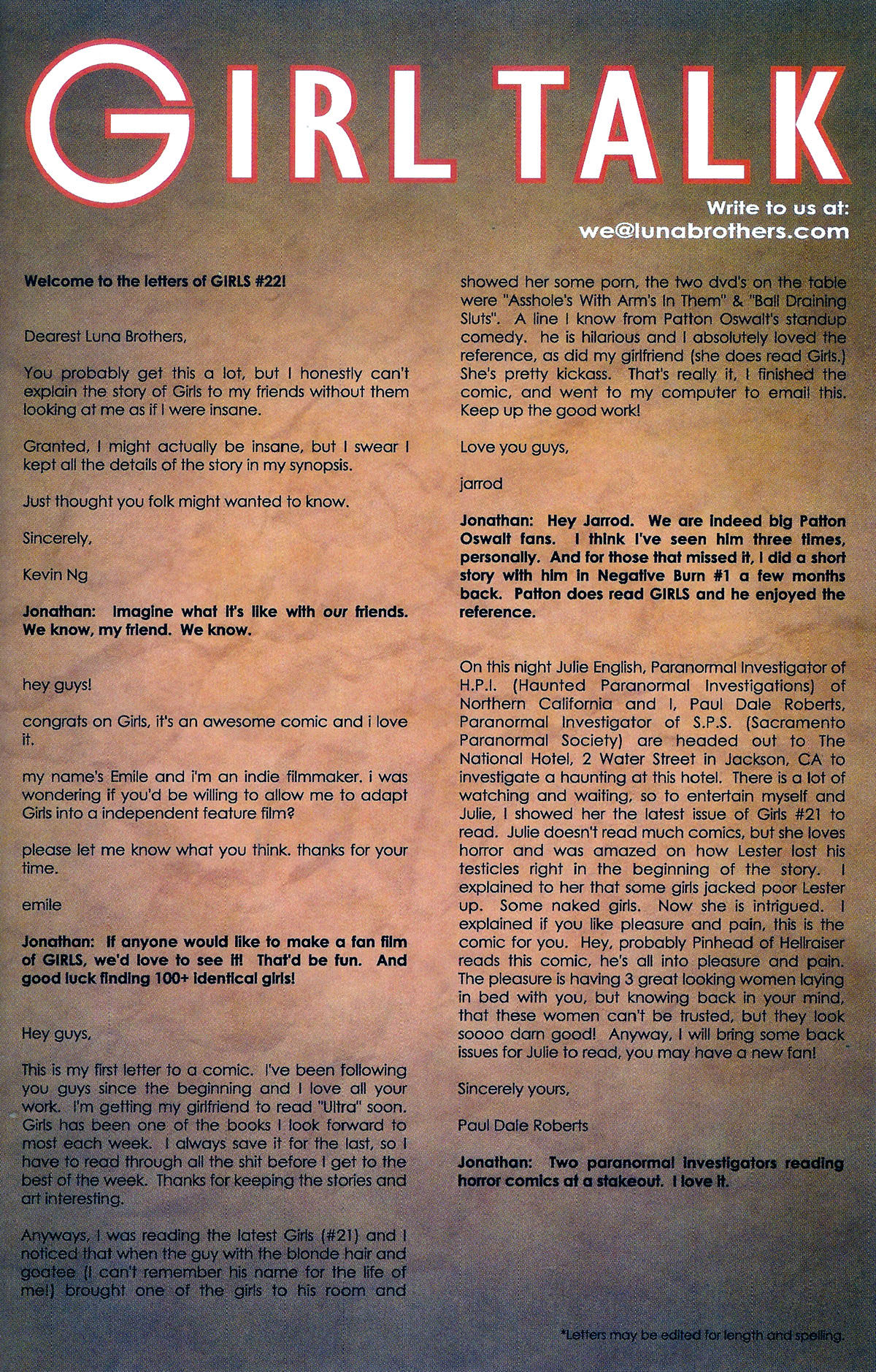 Read online Girls comic -  Issue #23 - 27