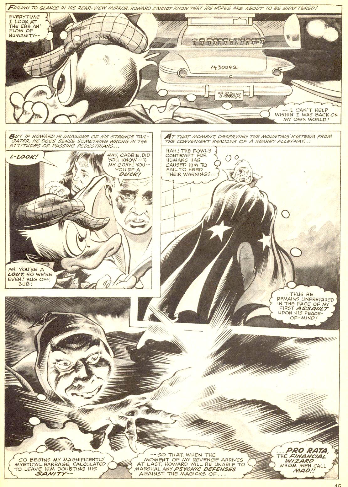 Read online Howard the Duck (1979) comic -  Issue #1 - 45