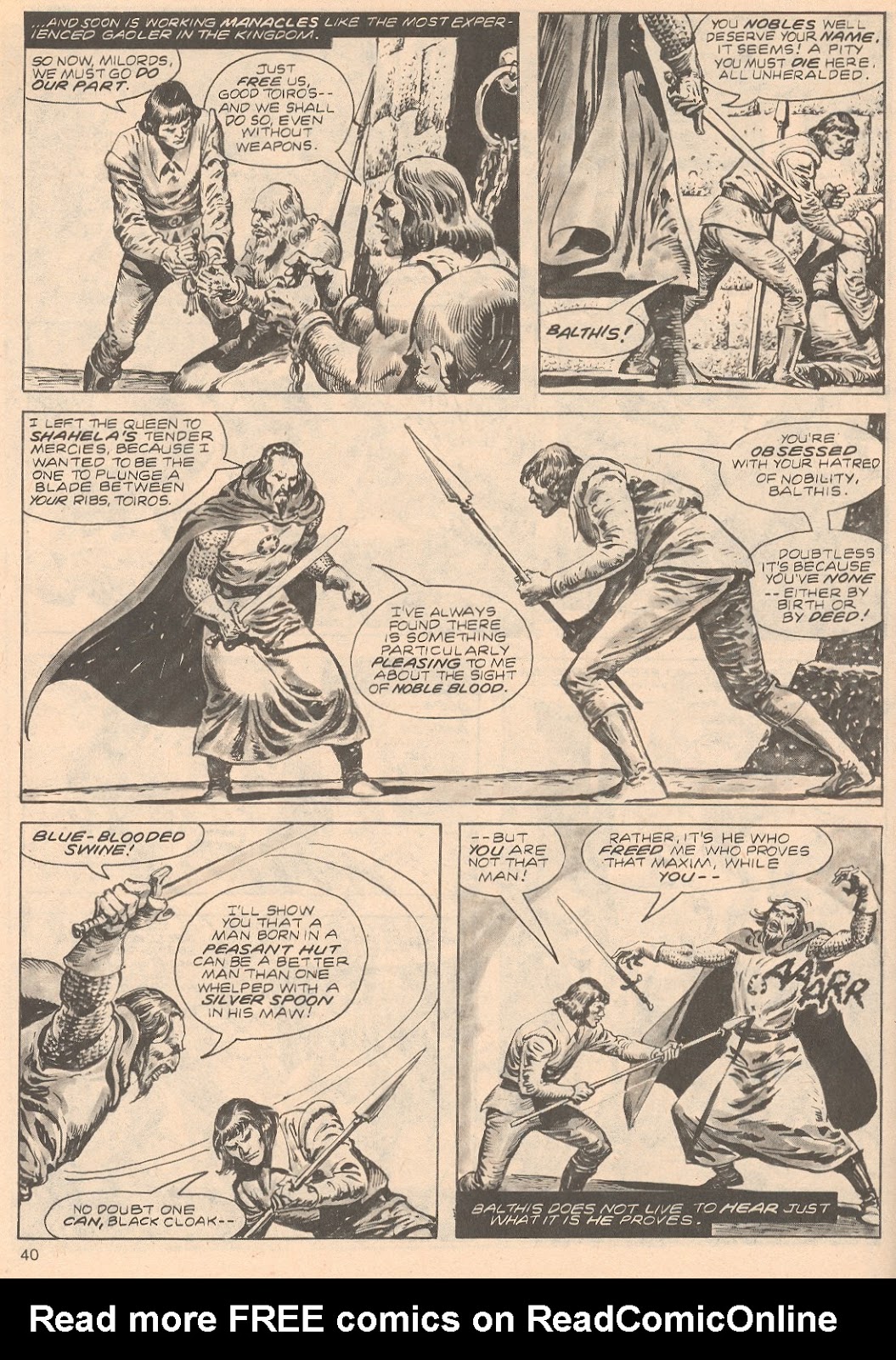 The Savage Sword Of Conan issue 68 - Page 40