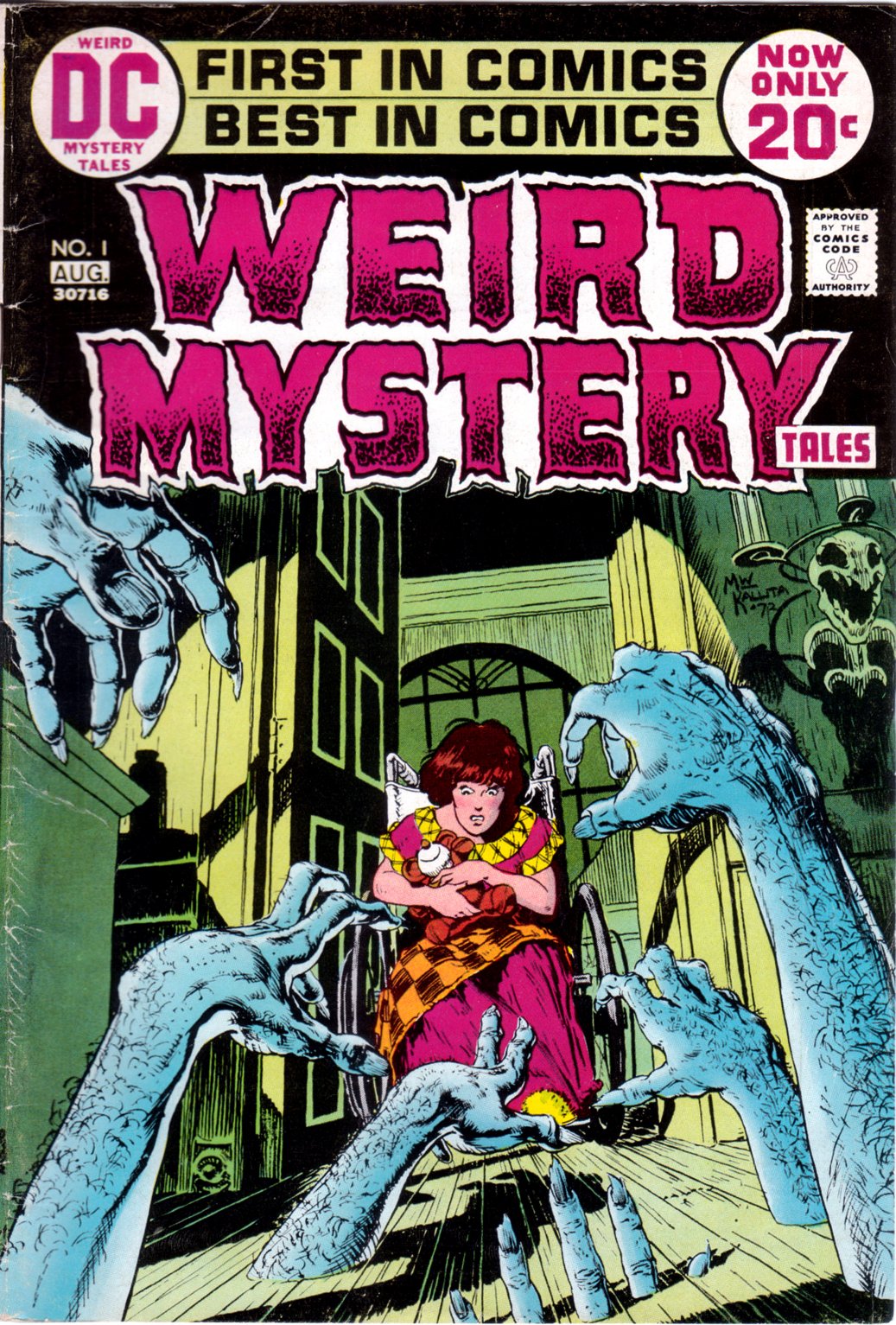 Read online Weird Mystery Tales comic -  Issue #1 - 1
