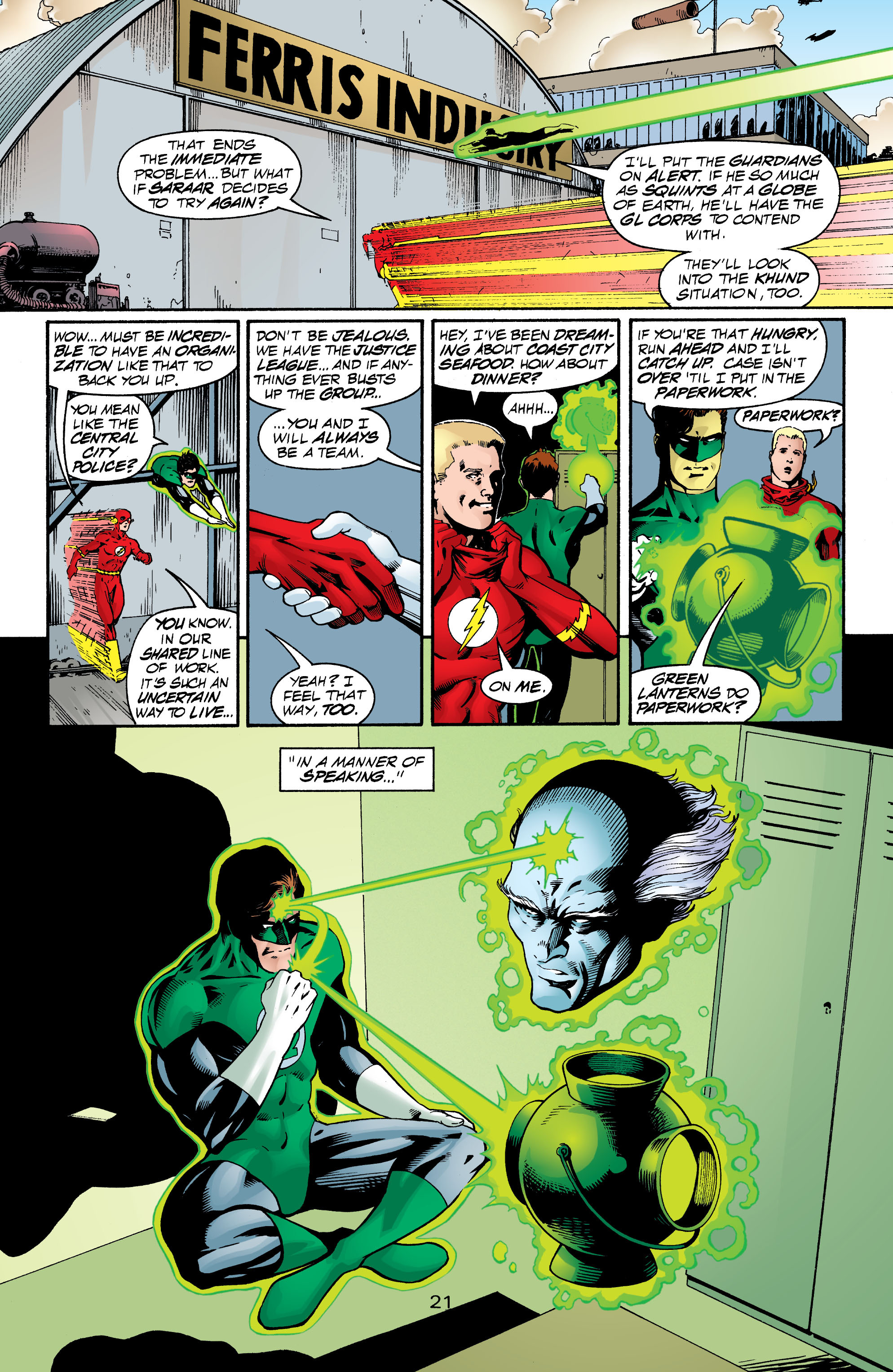 Flash & Green Lantern: The Brave and the Bold 1 Page 21