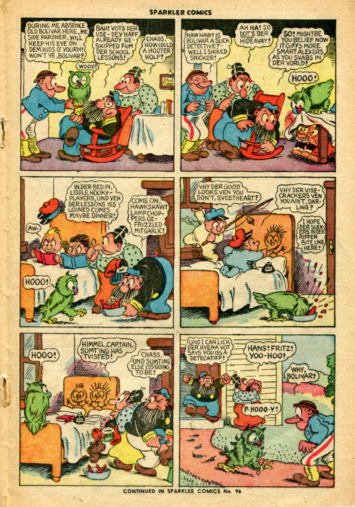 Read online Sparkler Comics comic -  Issue #95 - 21