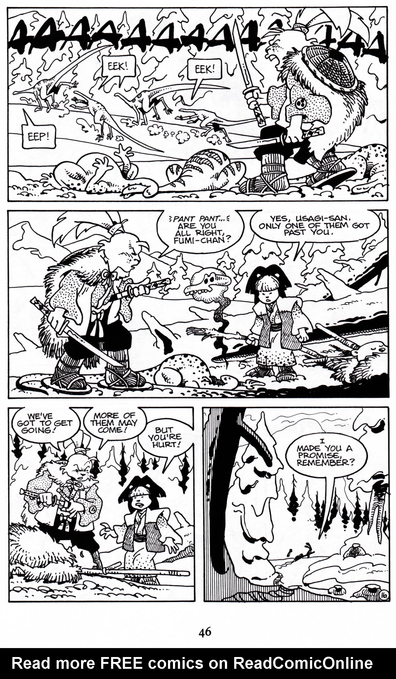 Read online Usagi Yojimbo (1996) comic -  Issue #8 - 17