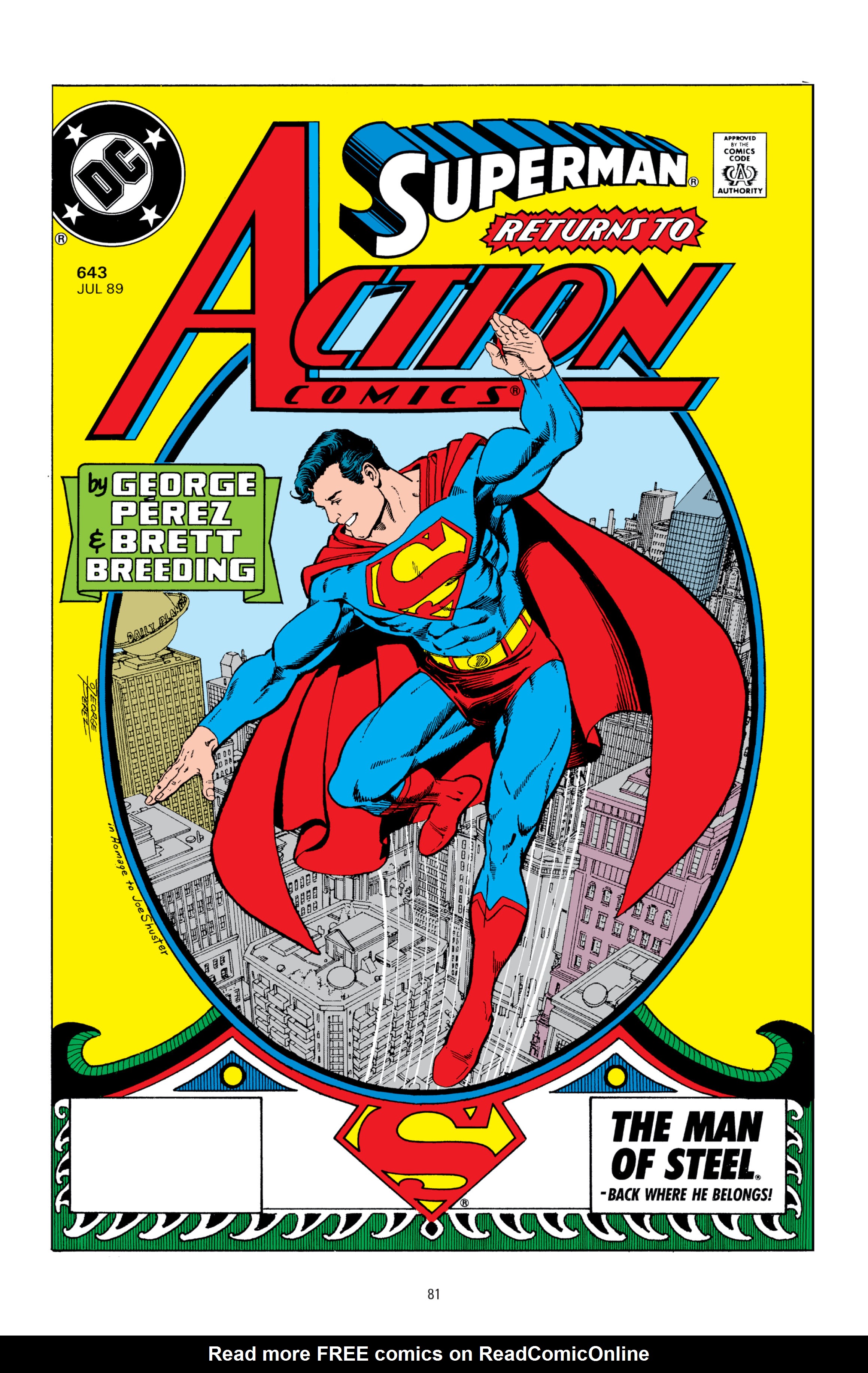 Read online Adventures of Superman: George Pérez comic -  Issue # TPB (Part 1) - 81