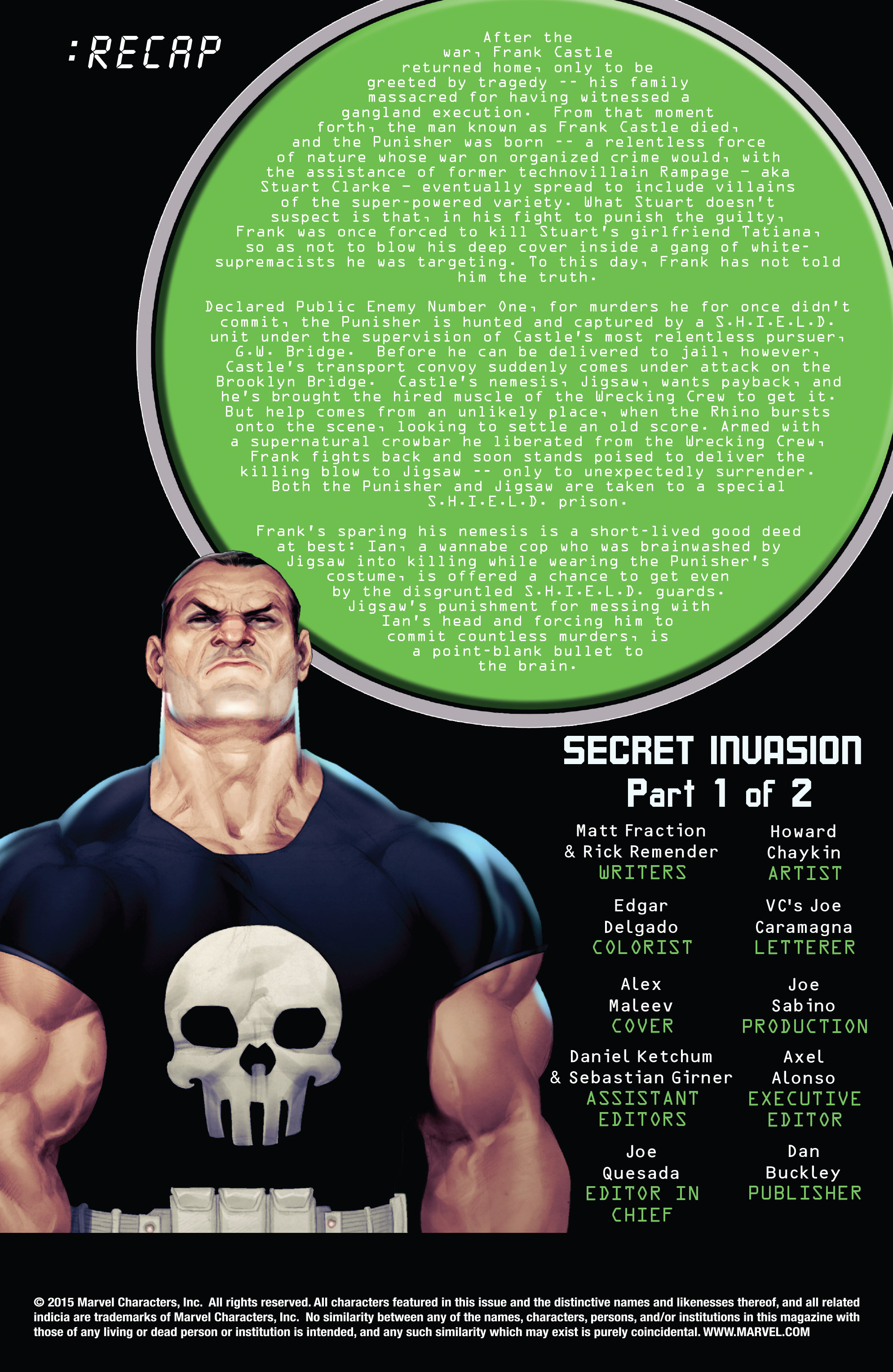 Read online Punisher War Journal comic -  Issue #24 - 2