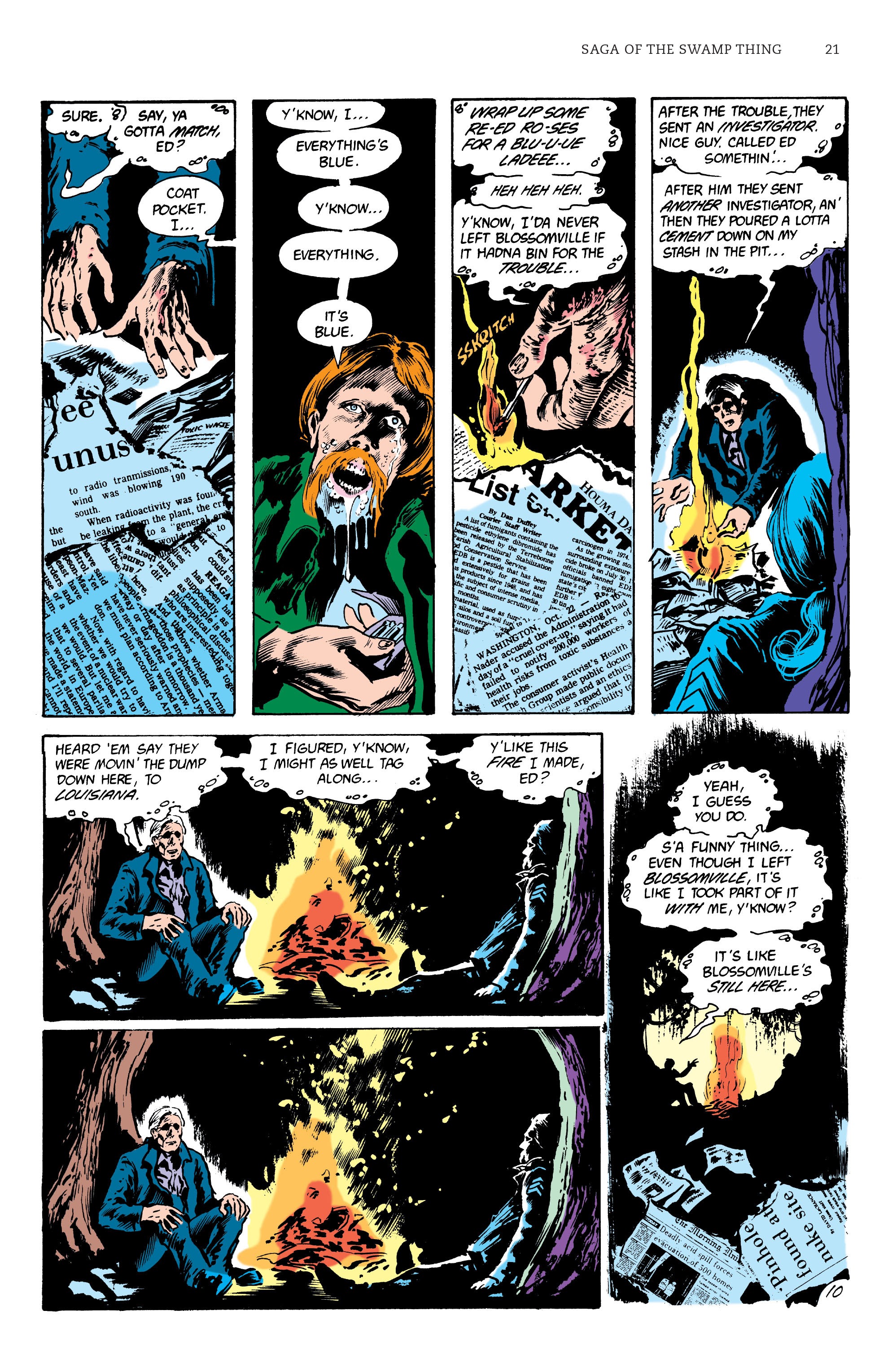 Read online Saga of the Swamp Thing comic -  Issue # TPB 3 (Part 1) - 21