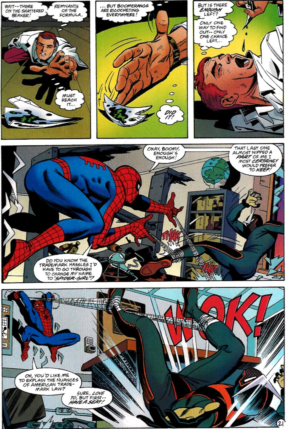 Read online Spider-Man: Lifeline comic -  Issue #2 - 22