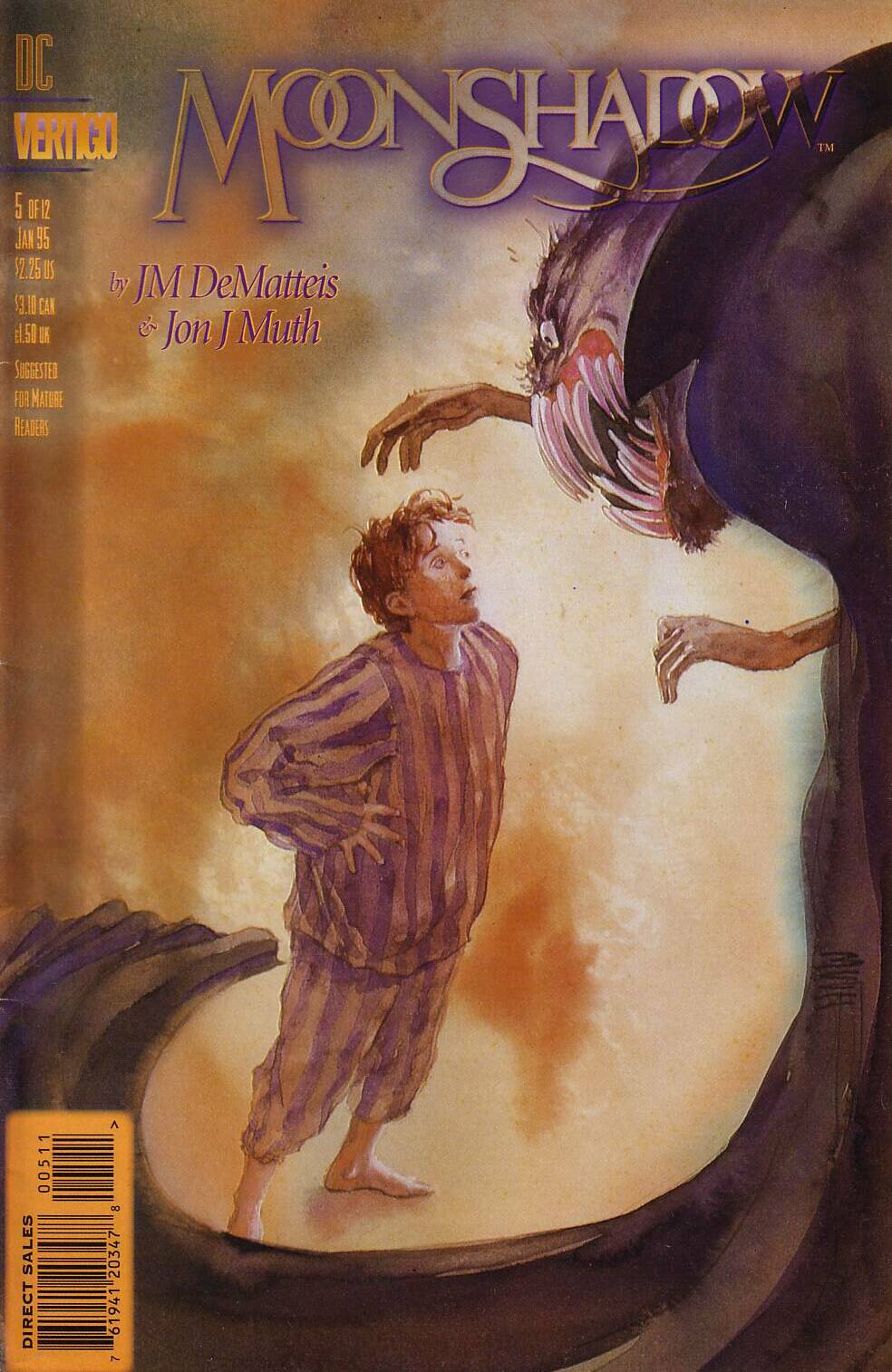 Read online Moonshadow comic -  Issue #5 - 1