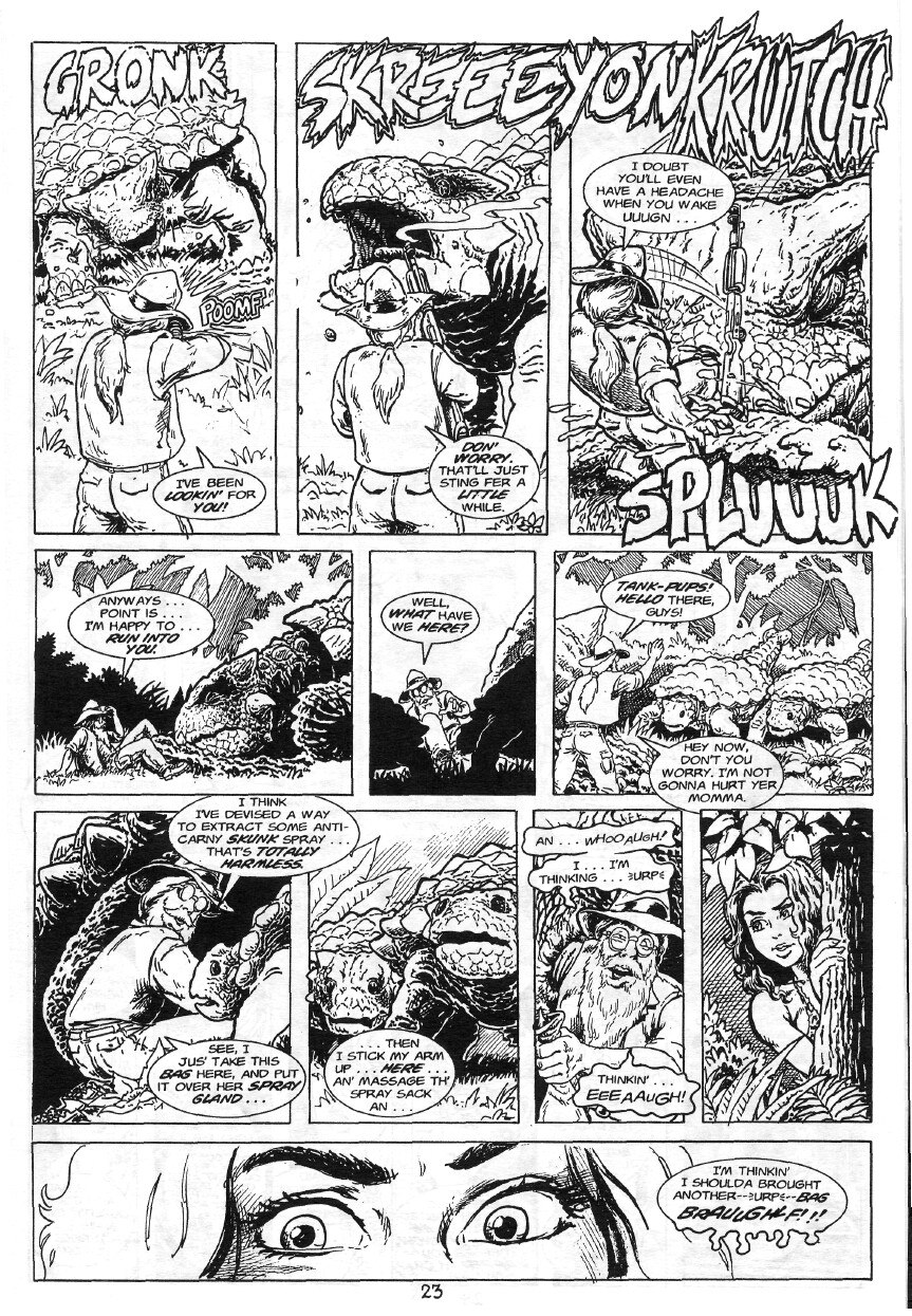 Read online Cavewoman: Rain comic -  Issue #7 - 25