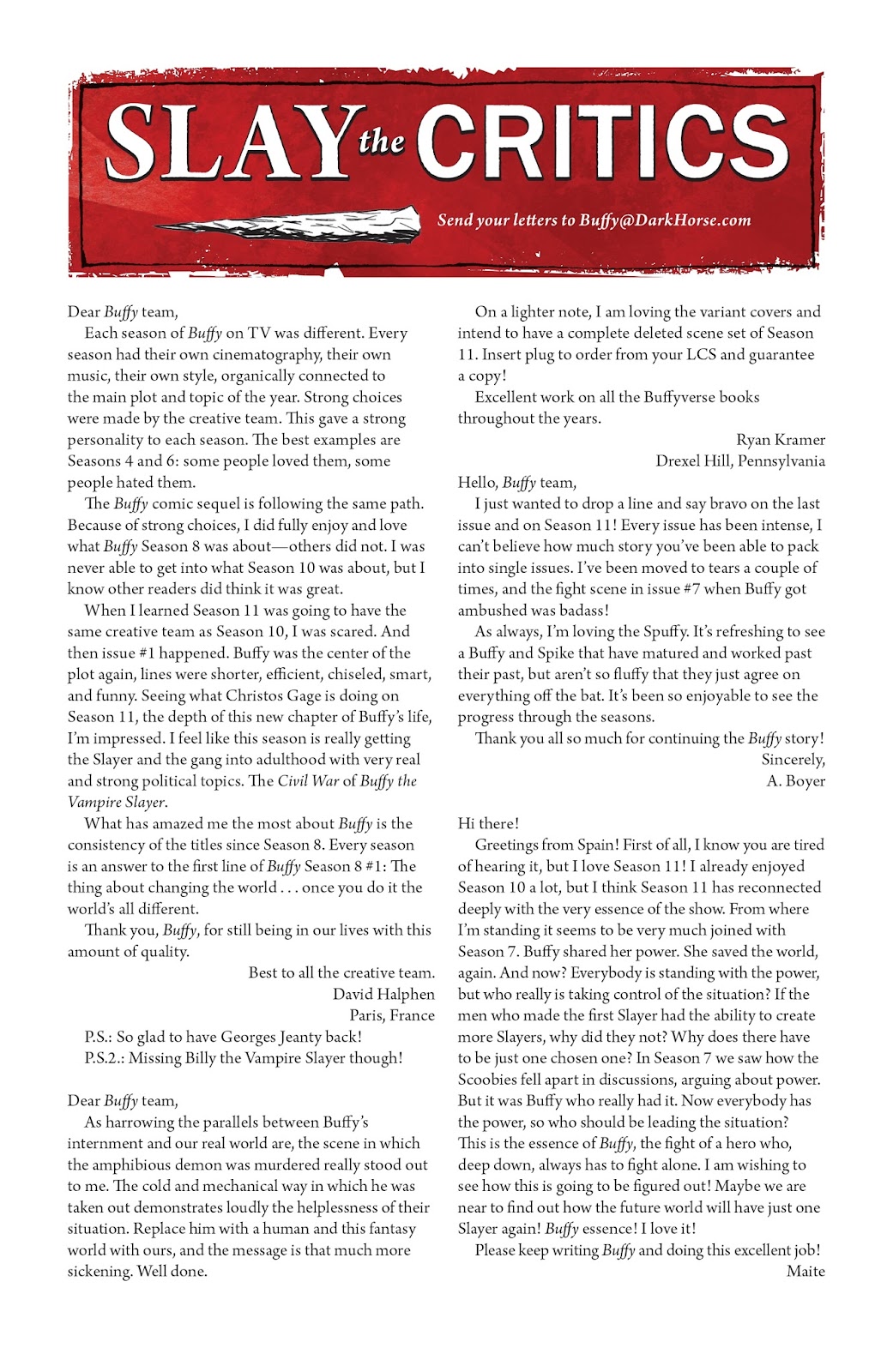 Buffy the Vampire Slayer Season 11 issue 10 - Page 26