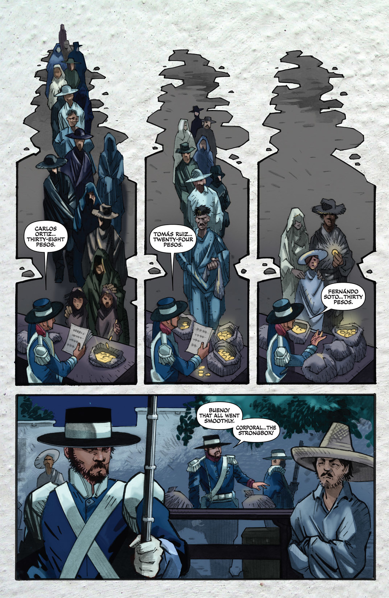 Read online Zorro Rides Again comic -  Issue #8 - 4