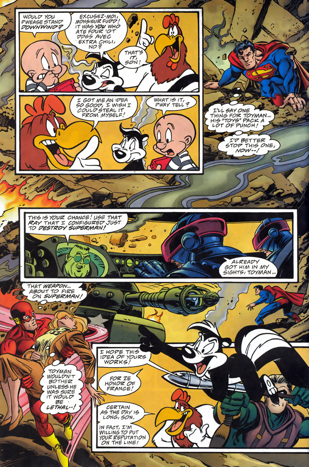 Read online Superman & Bugs Bunny comic -  Issue #4 - 5
