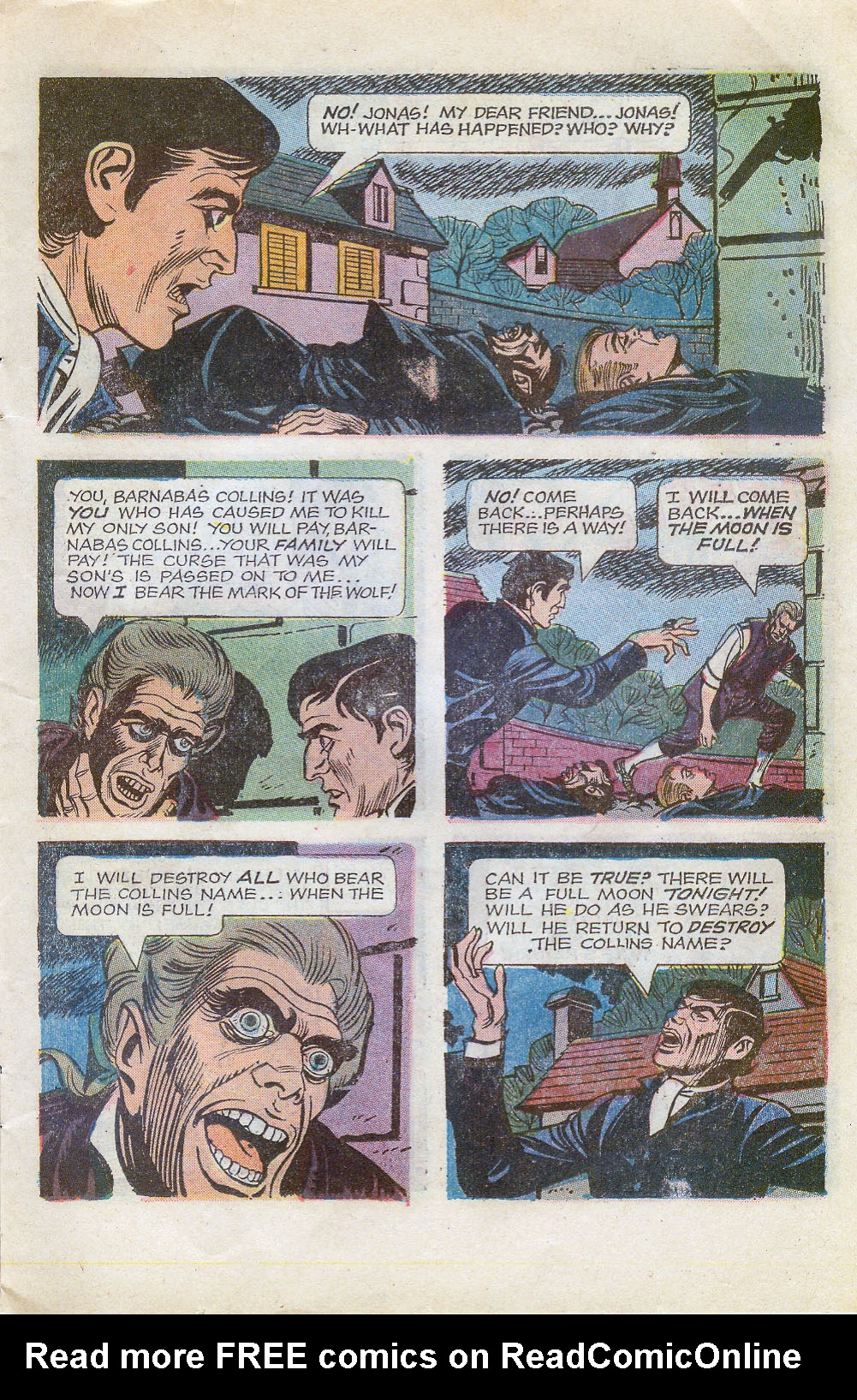 Read online Dark Shadows (1969) comic -  Issue #5 - 11