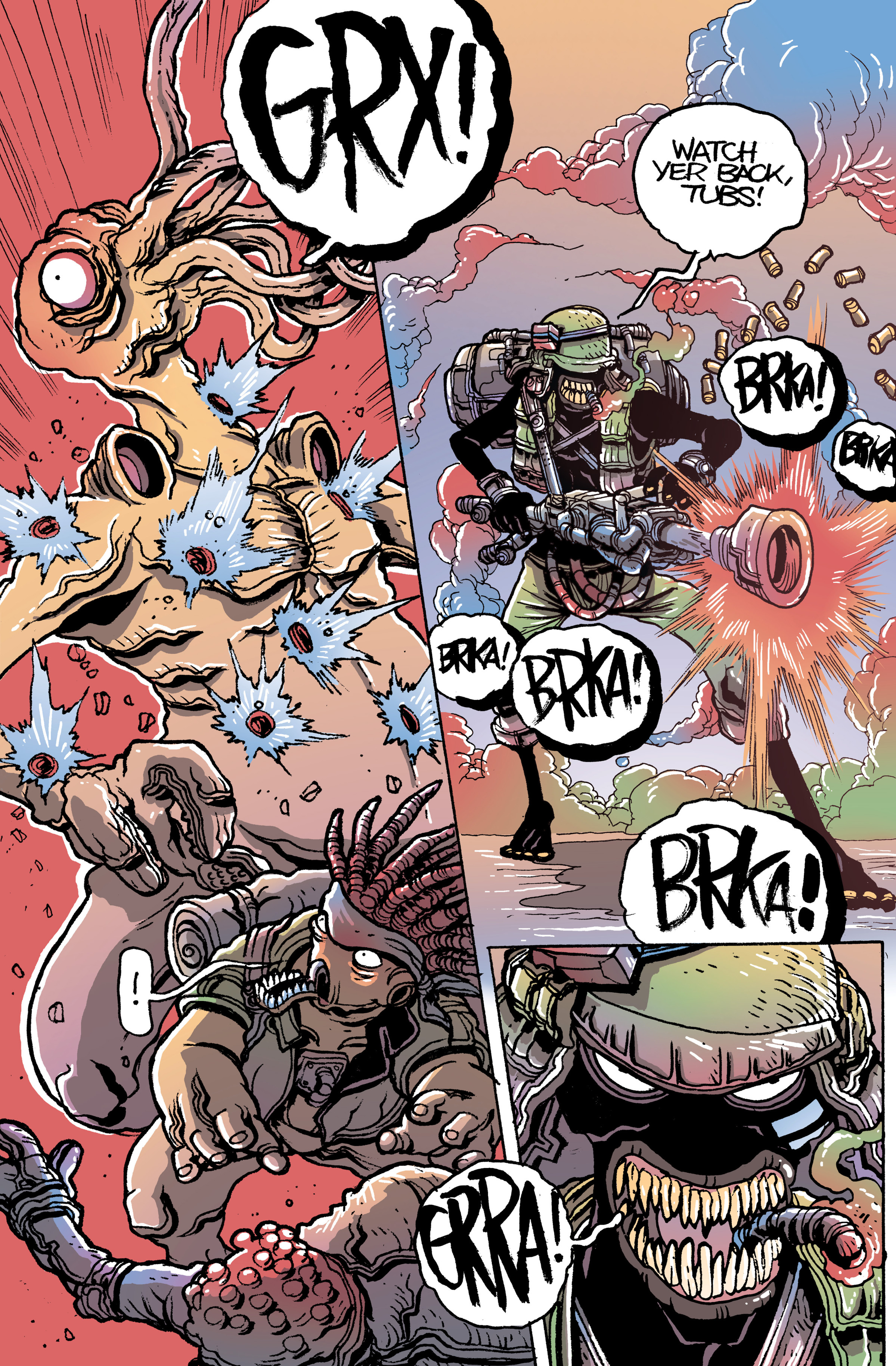Read online Grunt: The Art and Unpublished Comics of James Stokoe comic -  Issue # TPB (Part 1) - 32