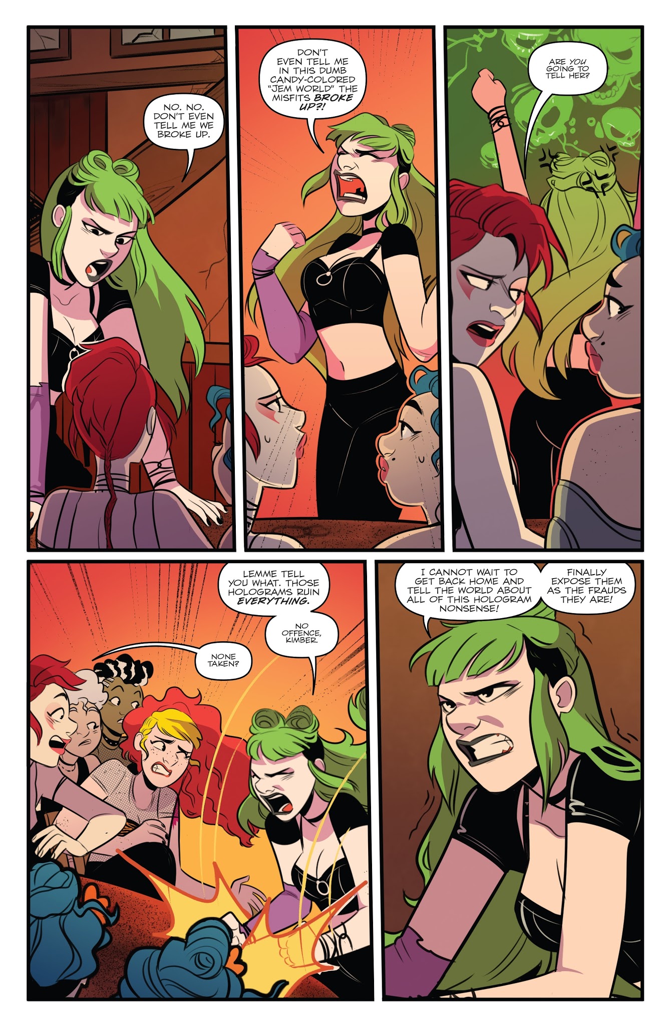 Read online Jem and the Holograms: The Misfits: Infinite comic -  Issue #2 - 15