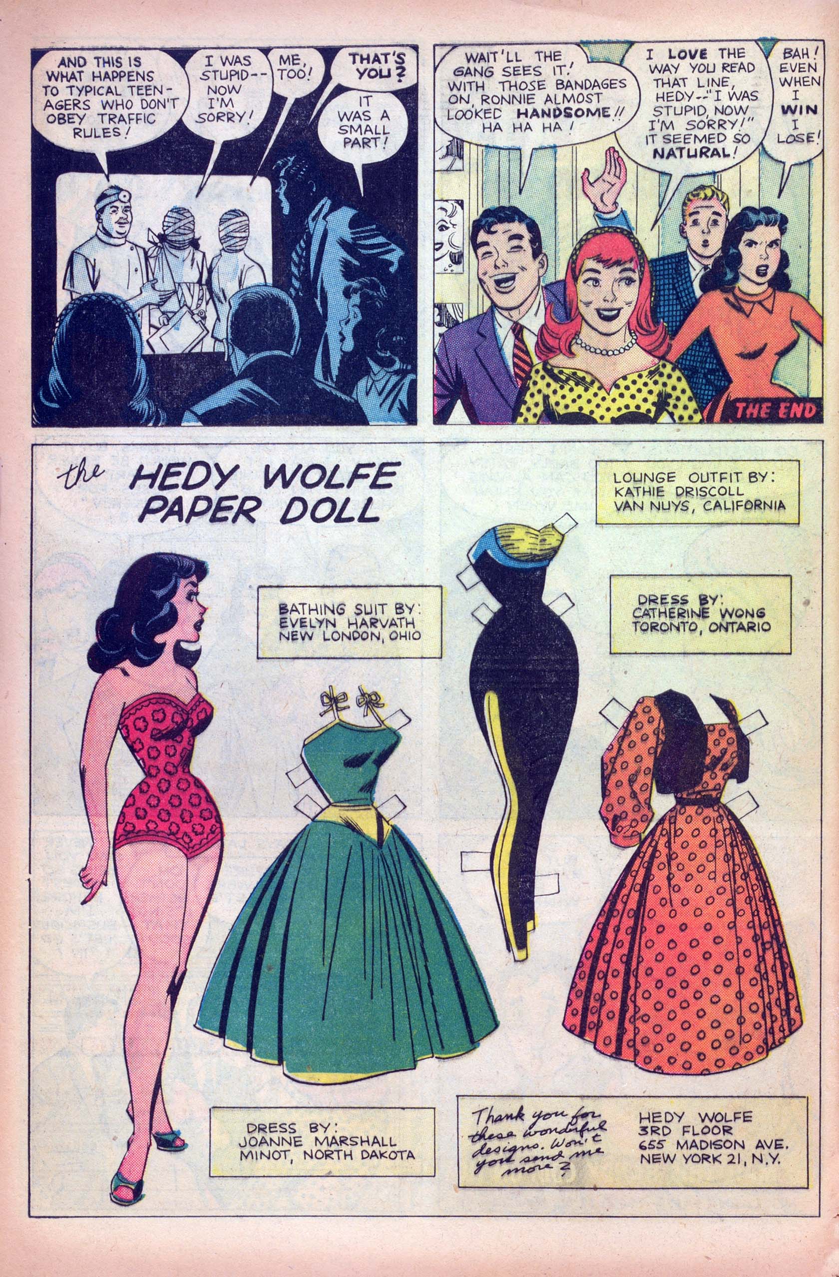 Read online Patsy and Hedy comic -  Issue #57 - 32