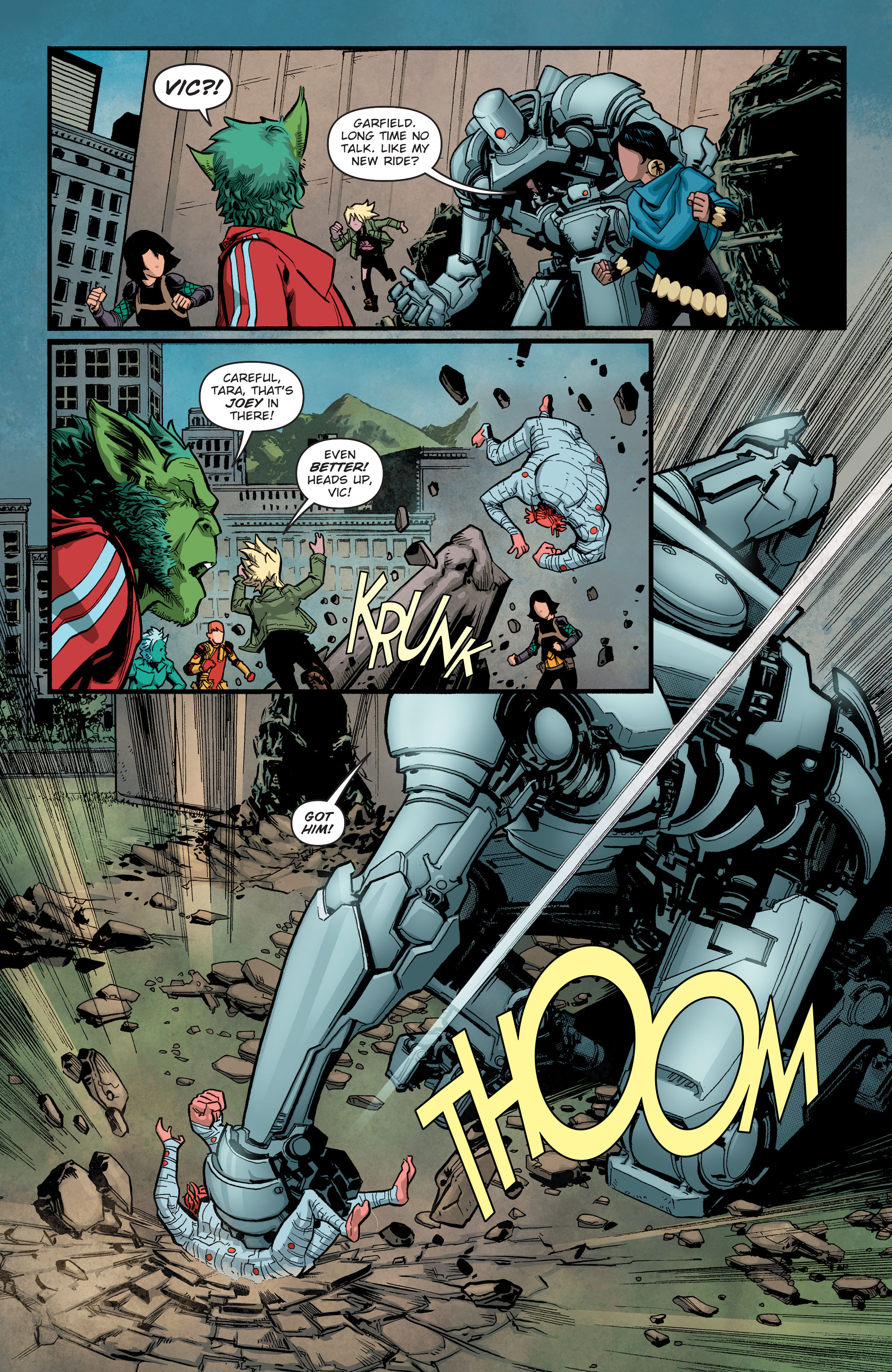 Read online Teen Titans: Earth One comic -  Issue #2 - 117