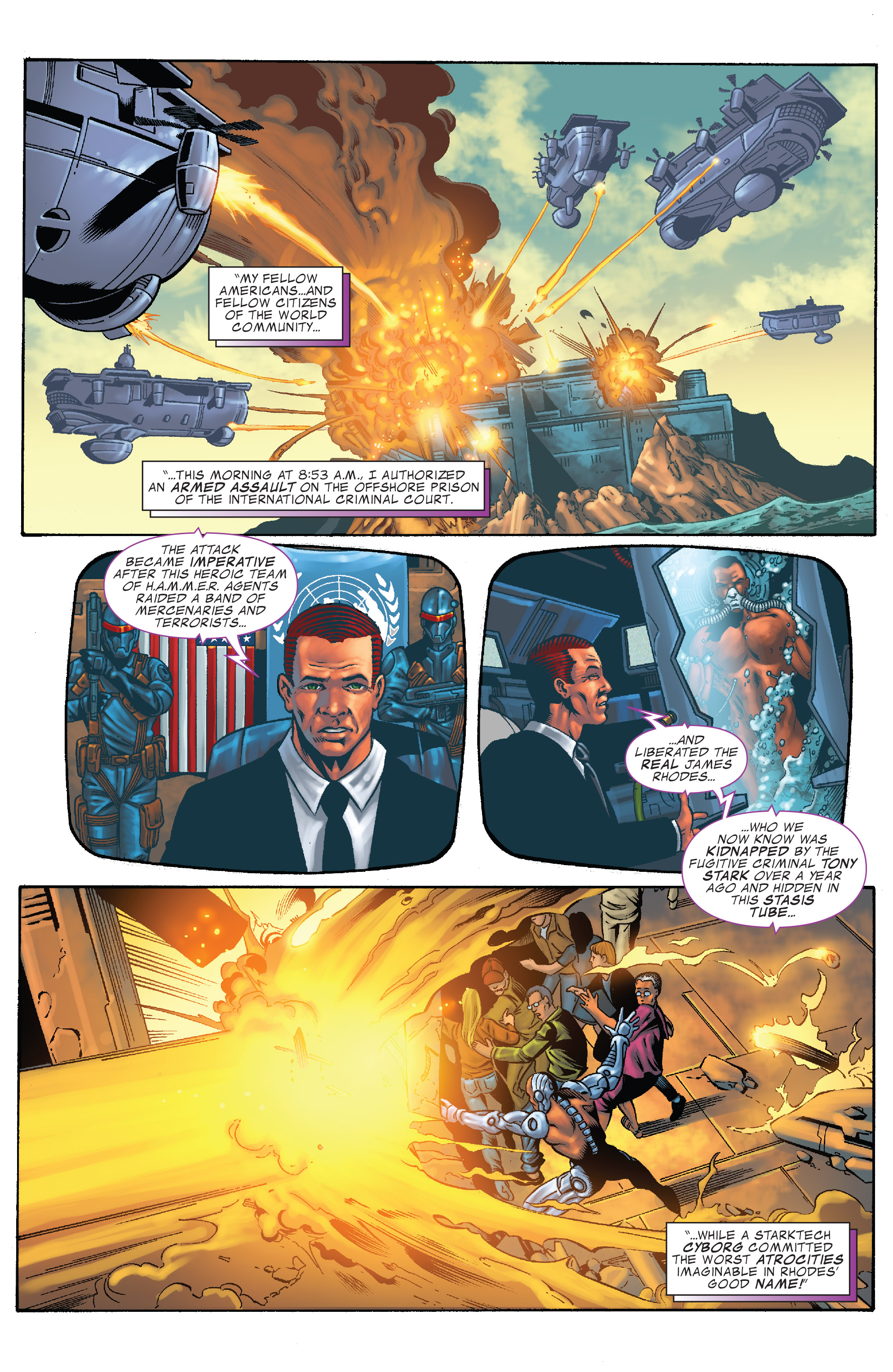 Read online War Machine (2009) comic -  Issue #12 - 13