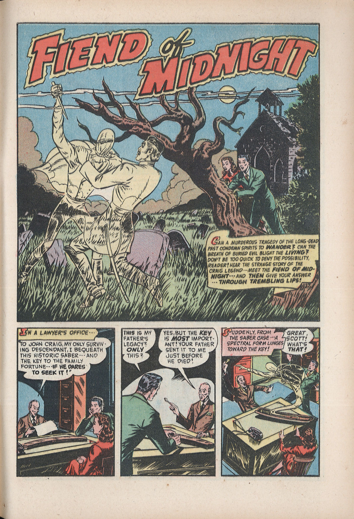 Read online Adventures Into The Unknown comic -  Issue #33 - 43