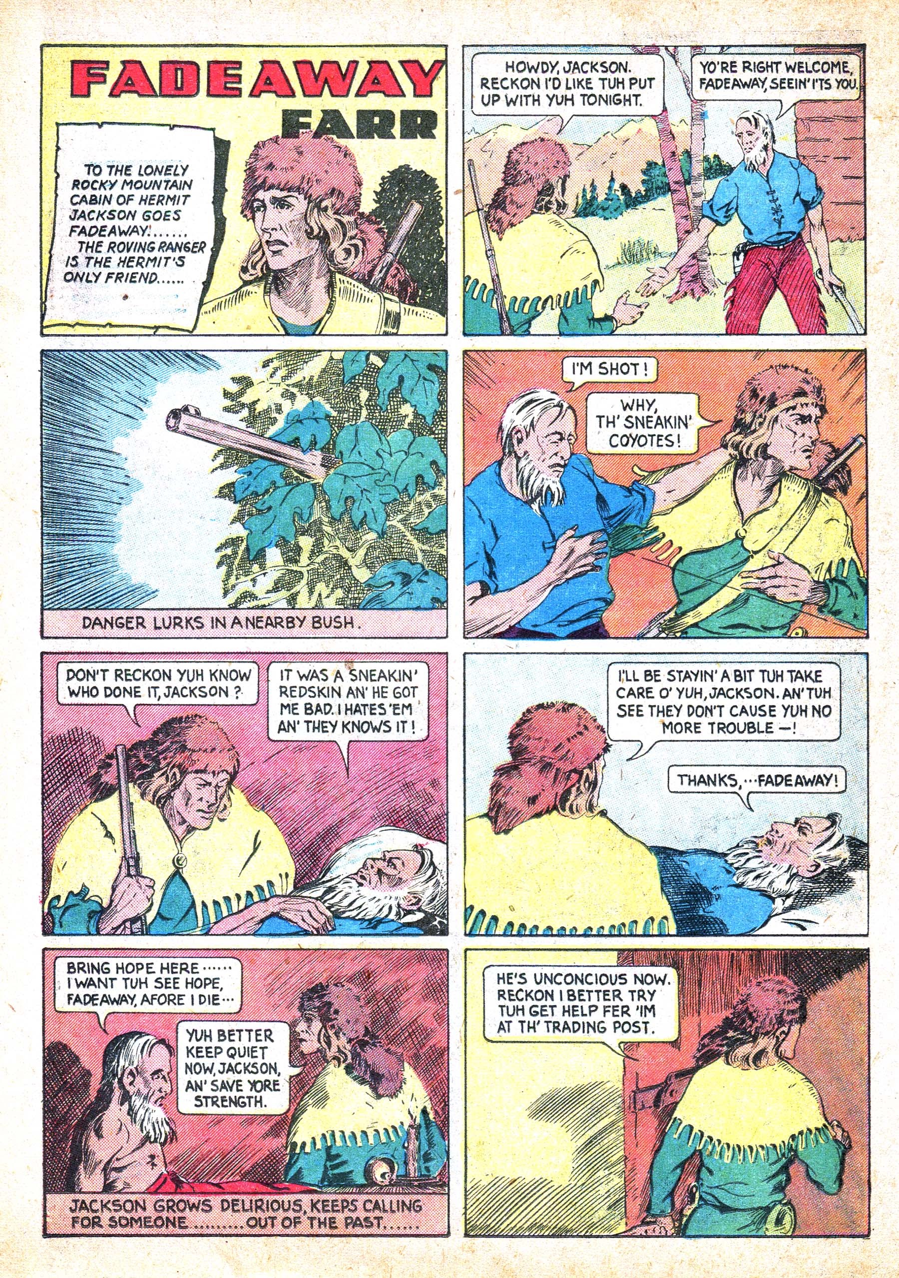 Read online Masked Marvel comic -  Issue #1 - 42