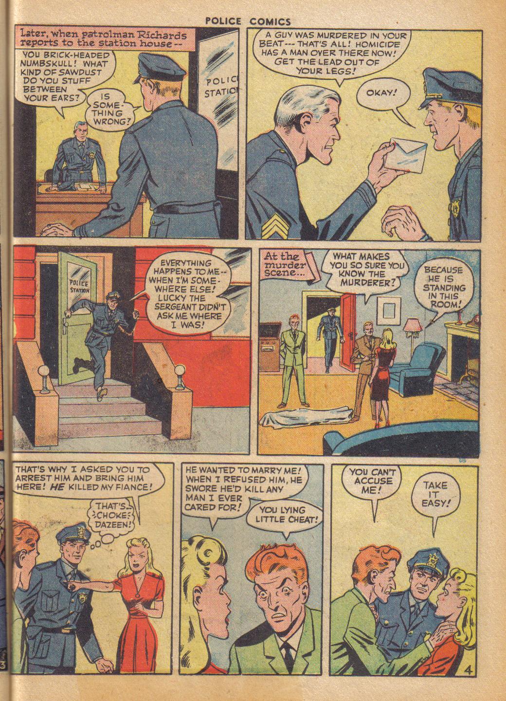 Read online Police Comics comic -  Issue #53 - 43